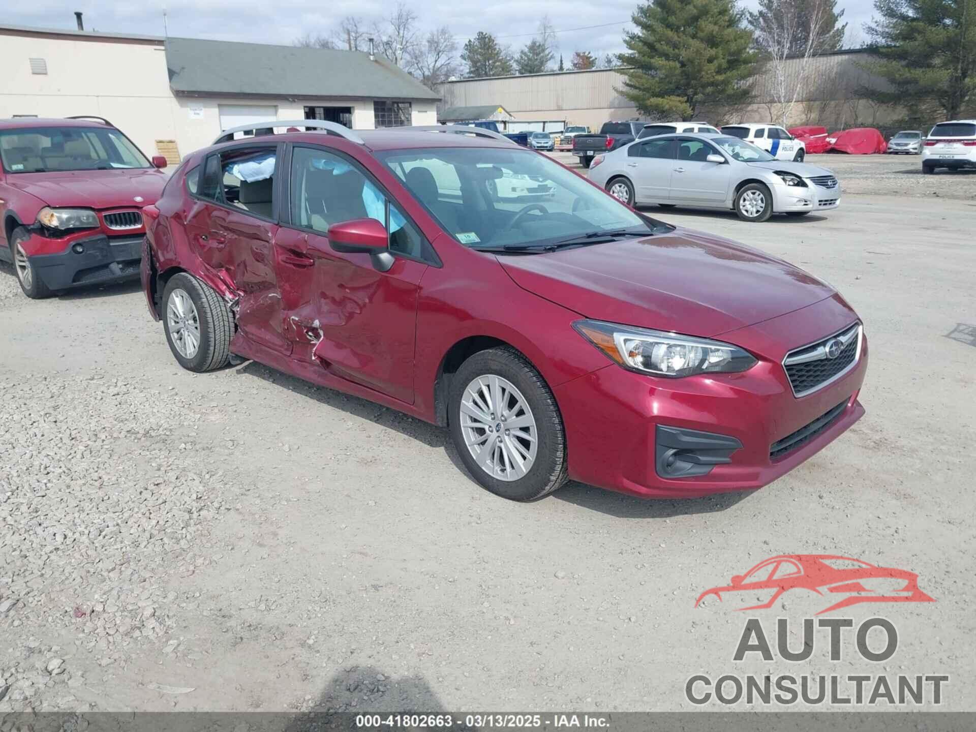 SUBARU IMPREZA 2017 - 4S3GTAB68H3730729