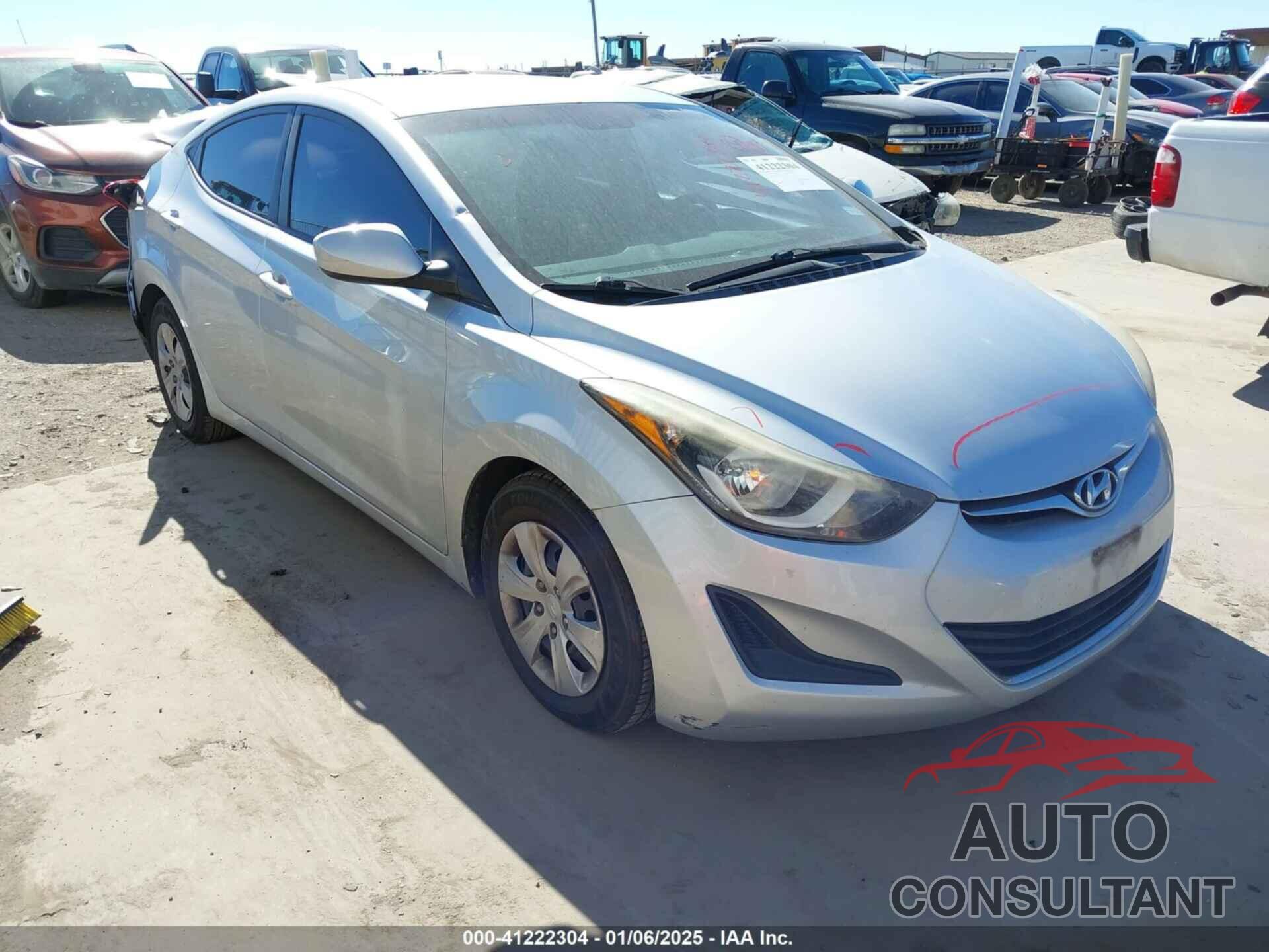 HYUNDAI ELANTRA 2016 - 5NPDH4AE3GH685166