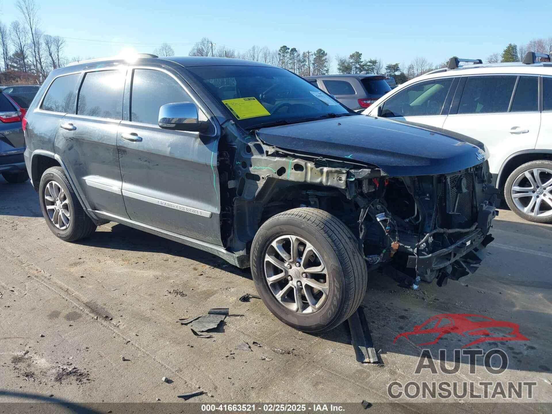 JEEP GRAND CHEROKEE 2016 - 1C4RJFAG7GC438879