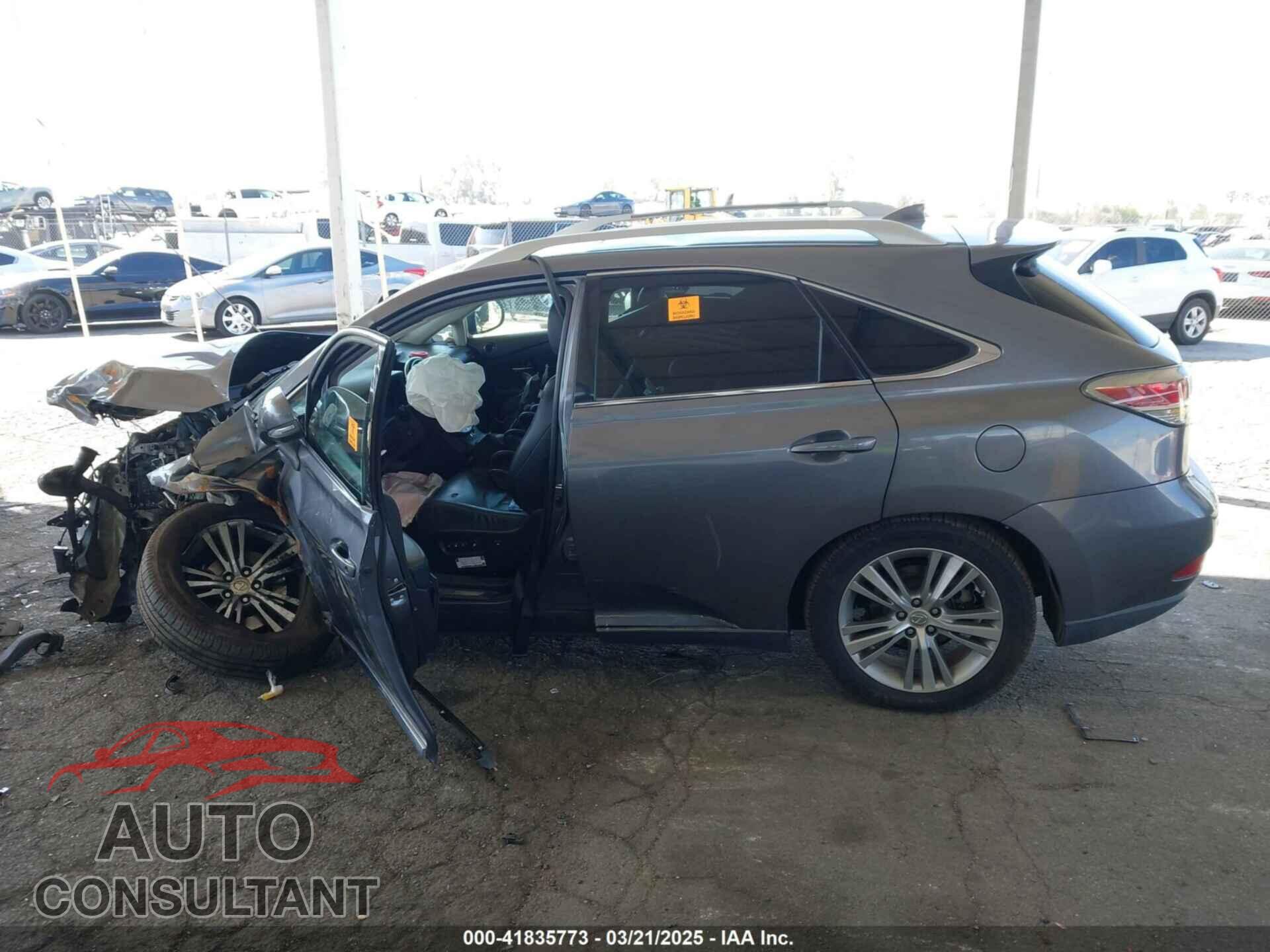 LEXUS RX 350 2015 - 2T2ZK1BA7FC205922