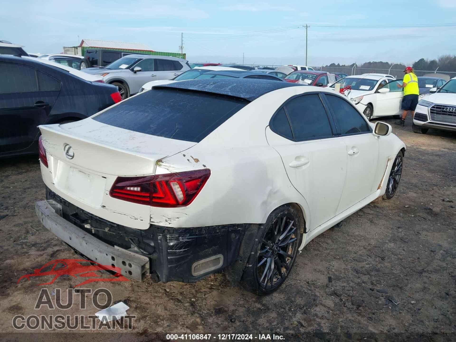 LEXUS IS F 2011 - JTHBP5C29B5009279