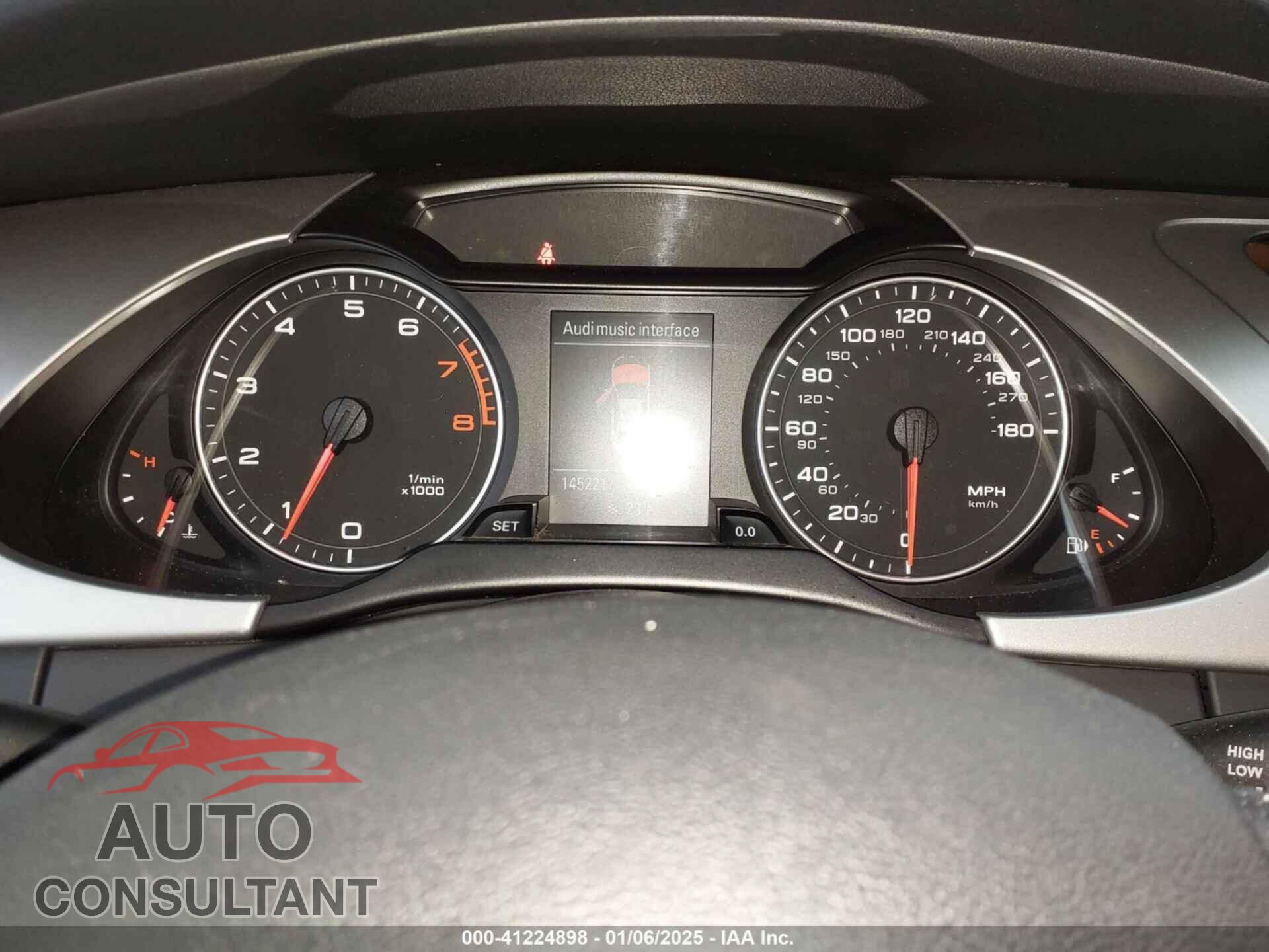 AUDI A4 2012 - WAUMFAFL5CN006890