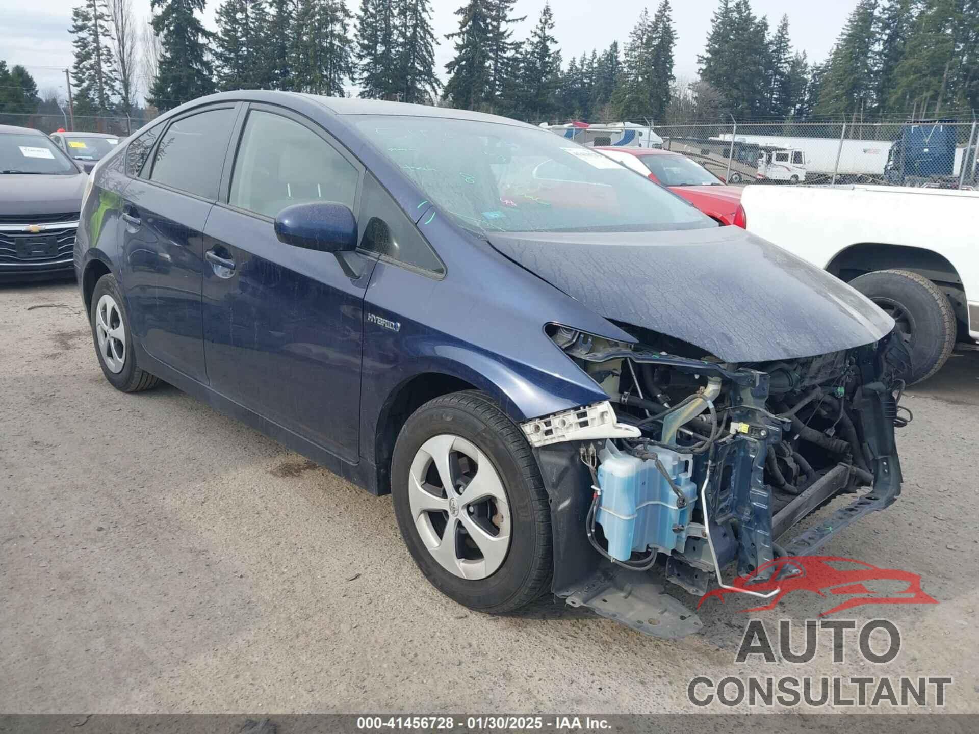 TOYOTA PRIUS 2012 - JTDKN3DU7C1598045