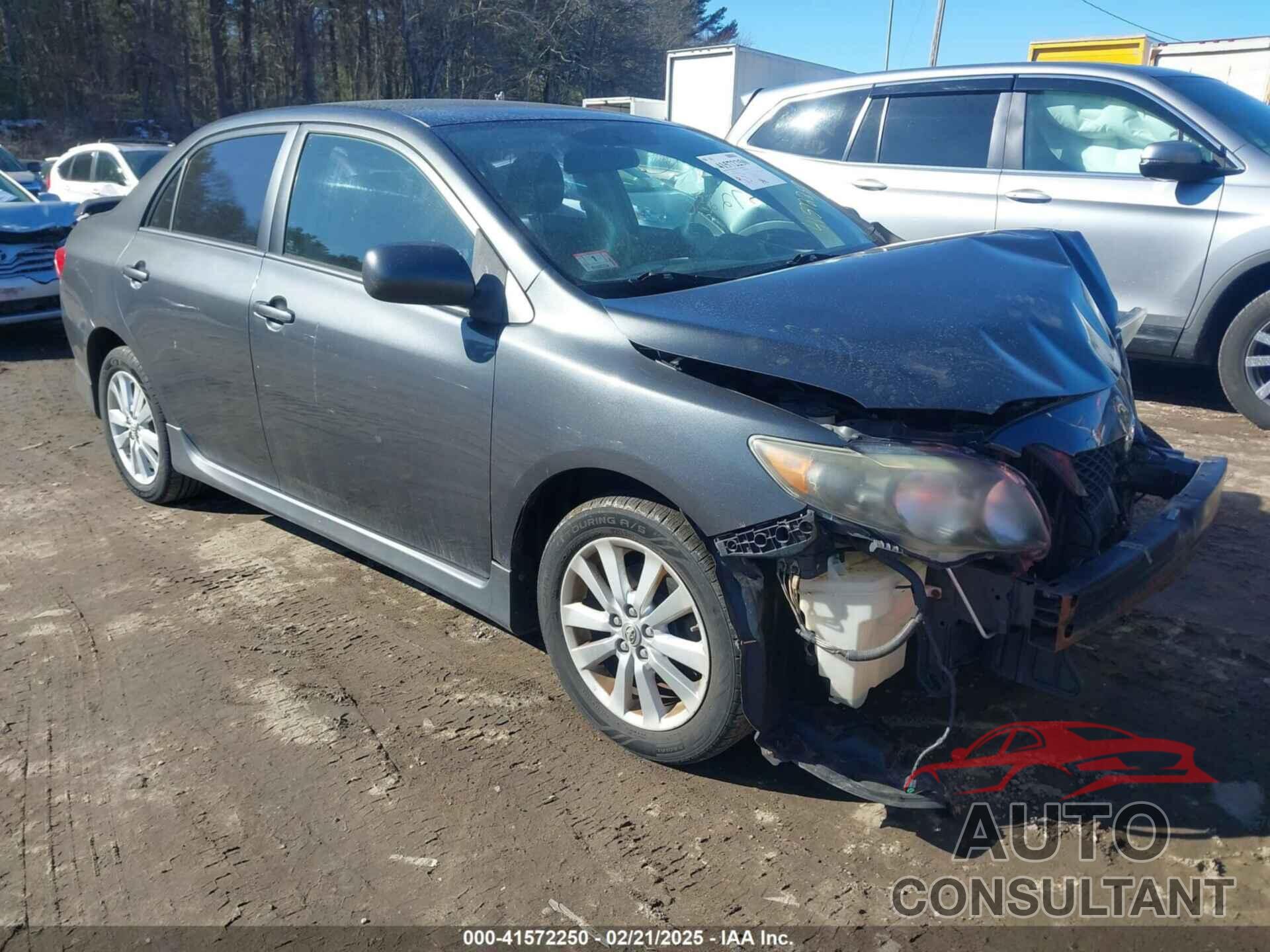 TOYOTA COROLLA 2009 - 1NXBU40E99Z033175