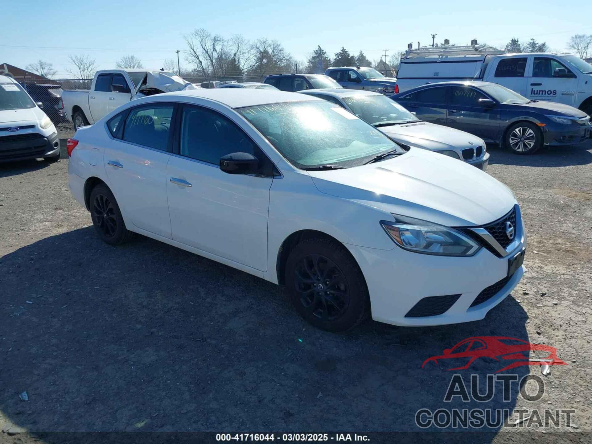NISSAN SENTRA 2018 - 3N1AB7AP8JY270011