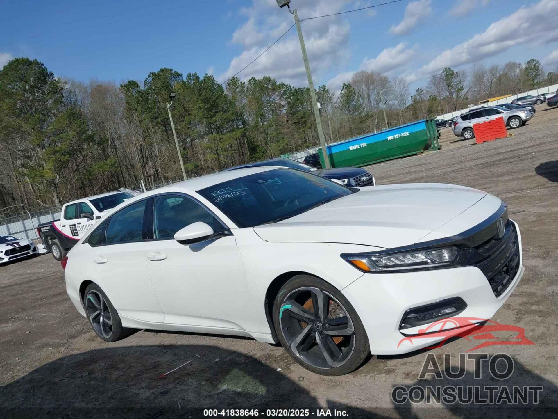 HONDA ACCORD 2020 - 1HGCV1F32LA151377