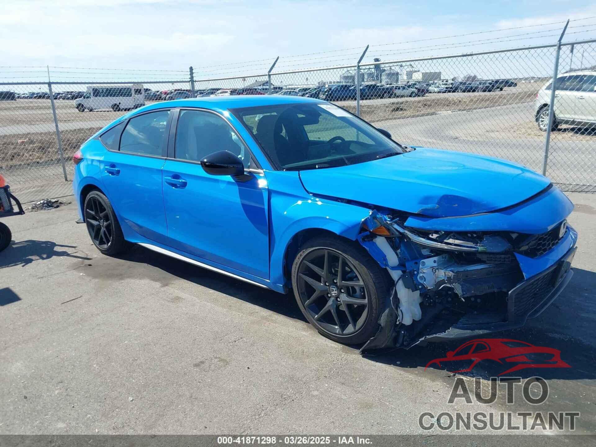 HONDA CIVIC 2025 - 19XFL2H85SE002098