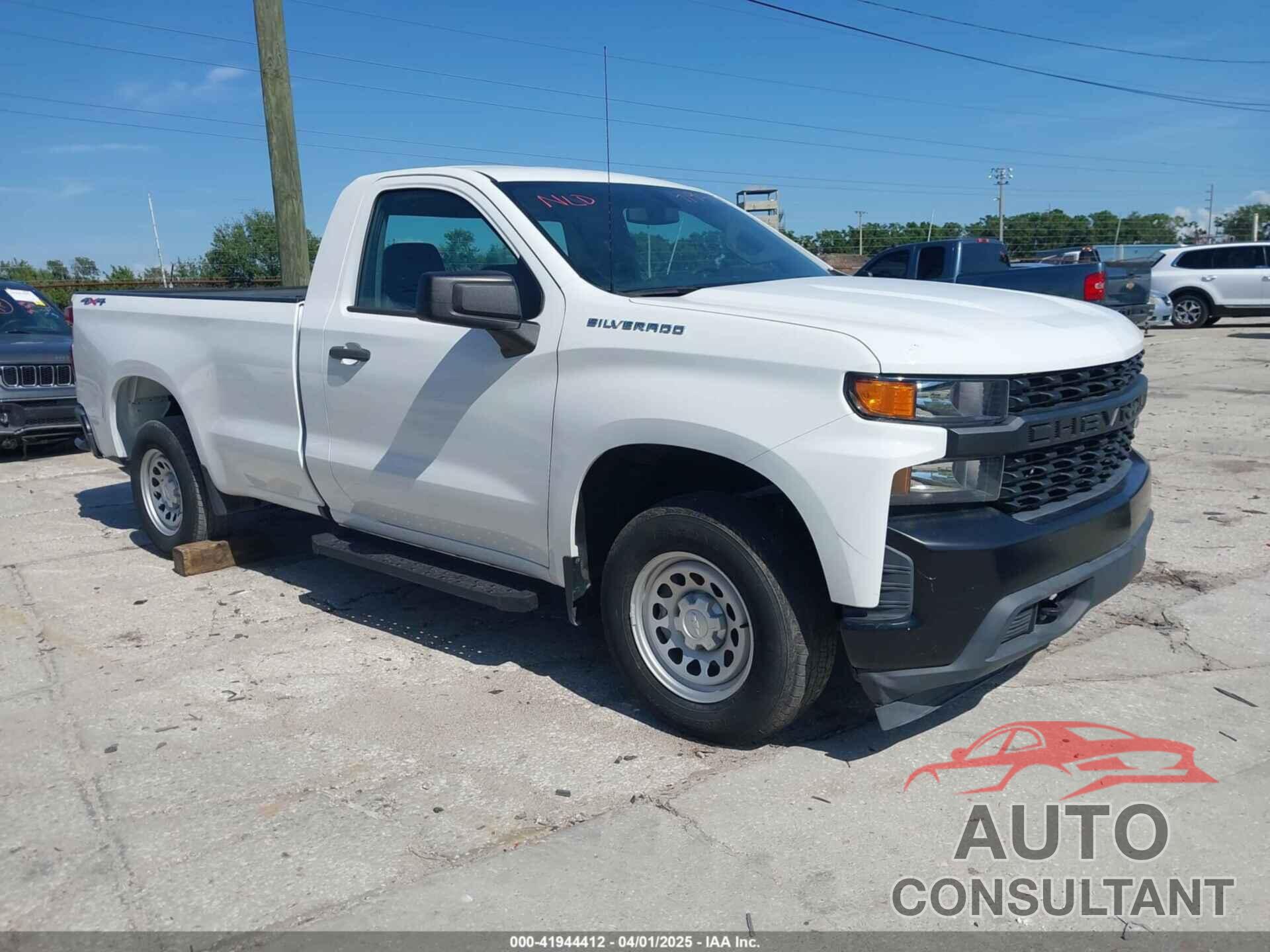 CHEVROLET SILVERADO 1500 2021 - 3GCNYAEH1MG295419