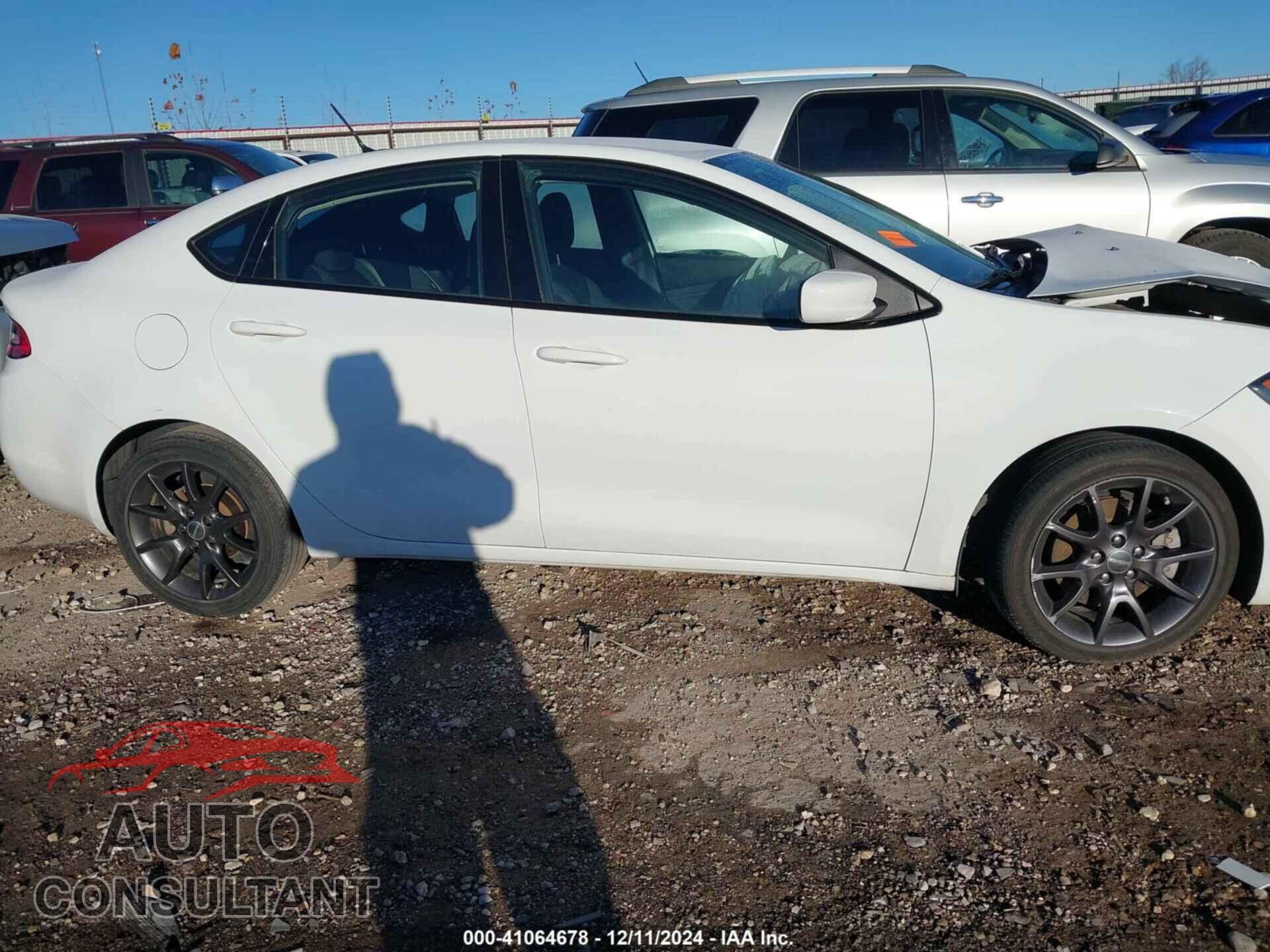 DODGE DART 2015 - 1C3CDFAAXFD378974