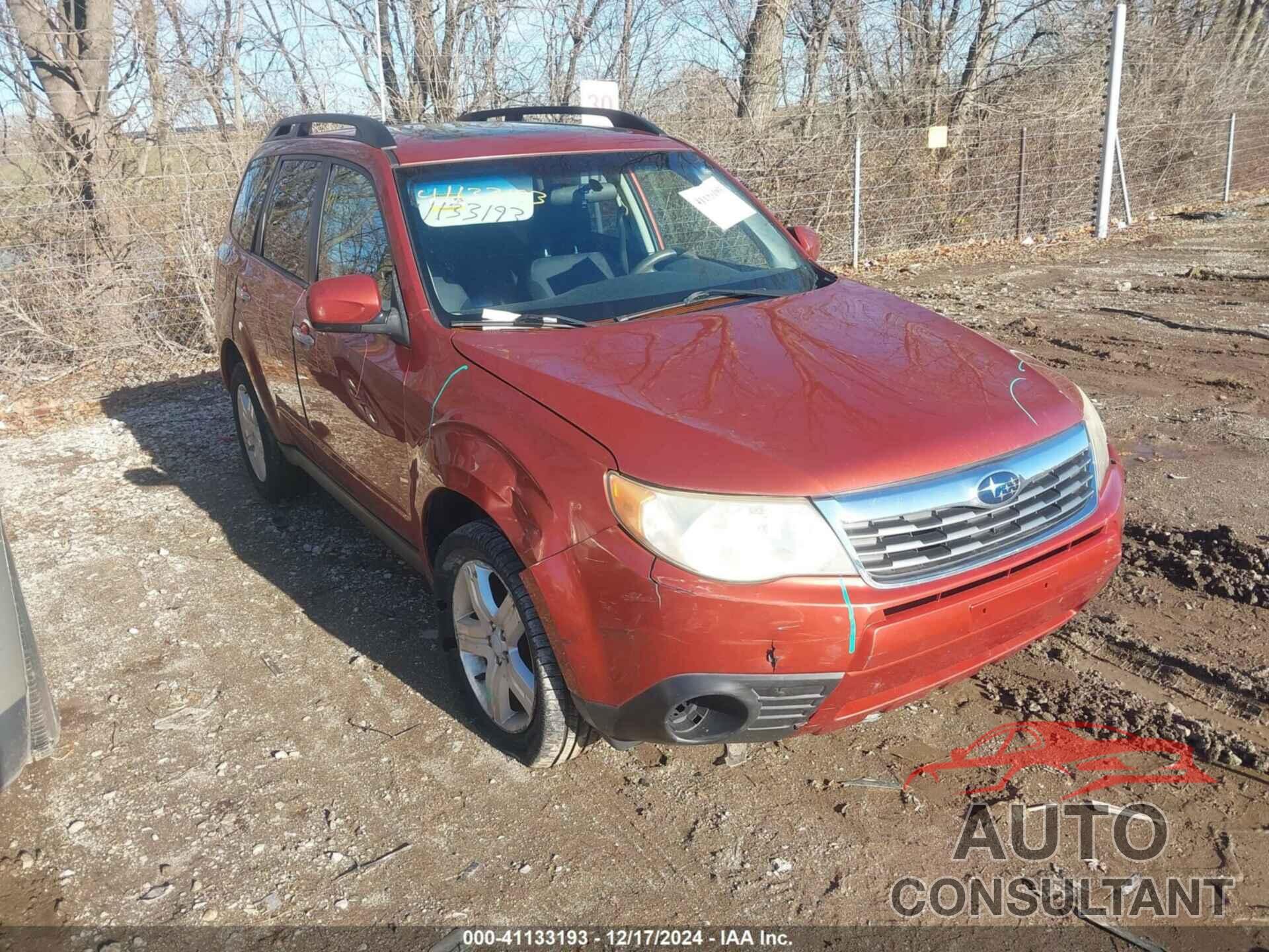 SUBARU FORESTER 2010 - JF2SH6CC2AH793574