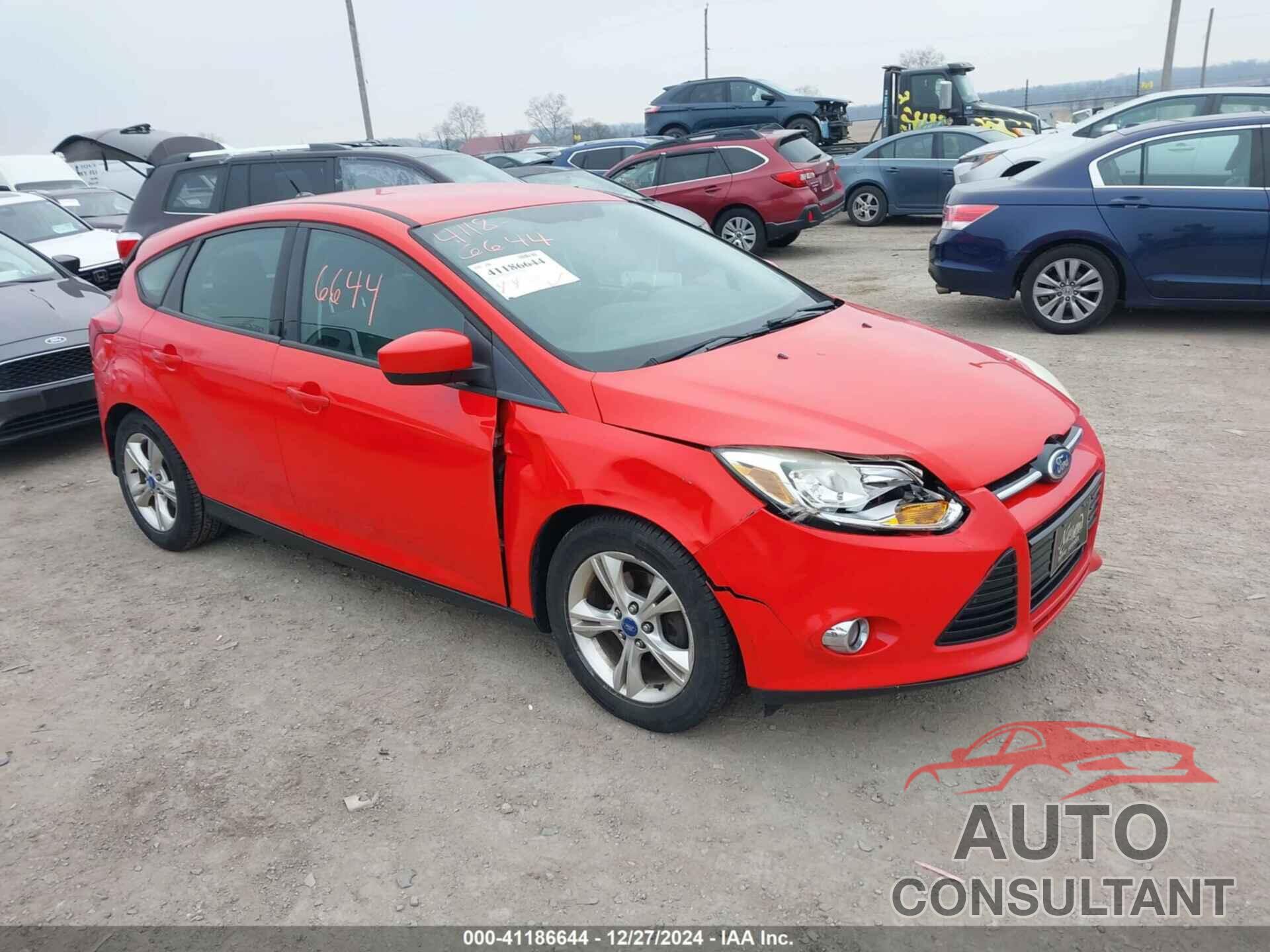 FORD FOCUS 2012 - 1FAHP3K28CL124749