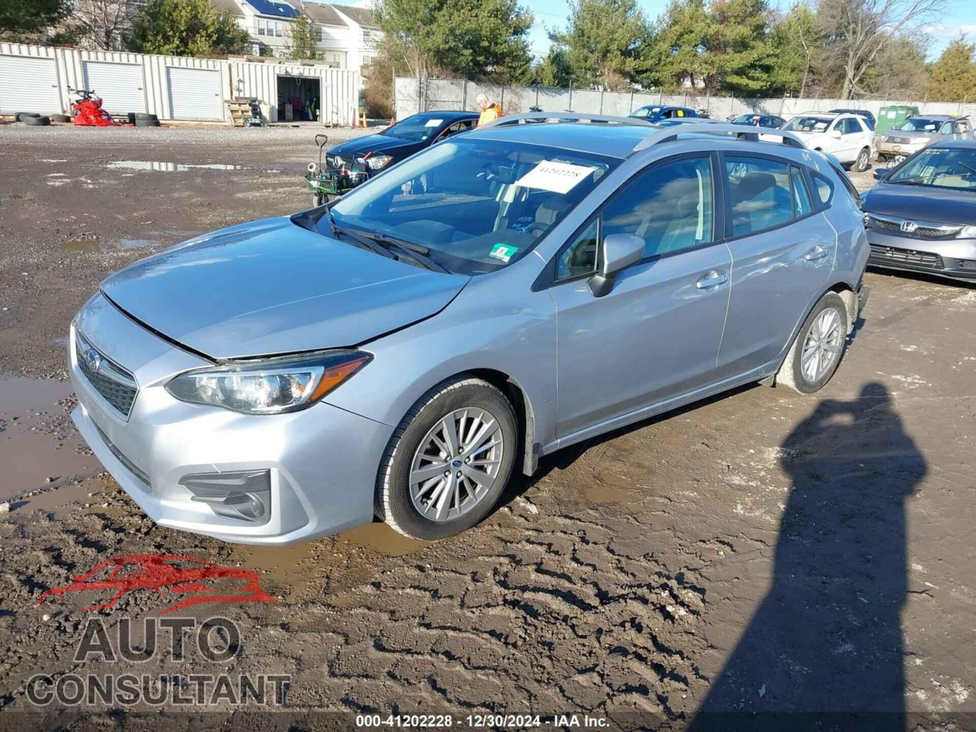 SUBARU IMPREZA 2018 - 4S3GTAB6XJ3739258