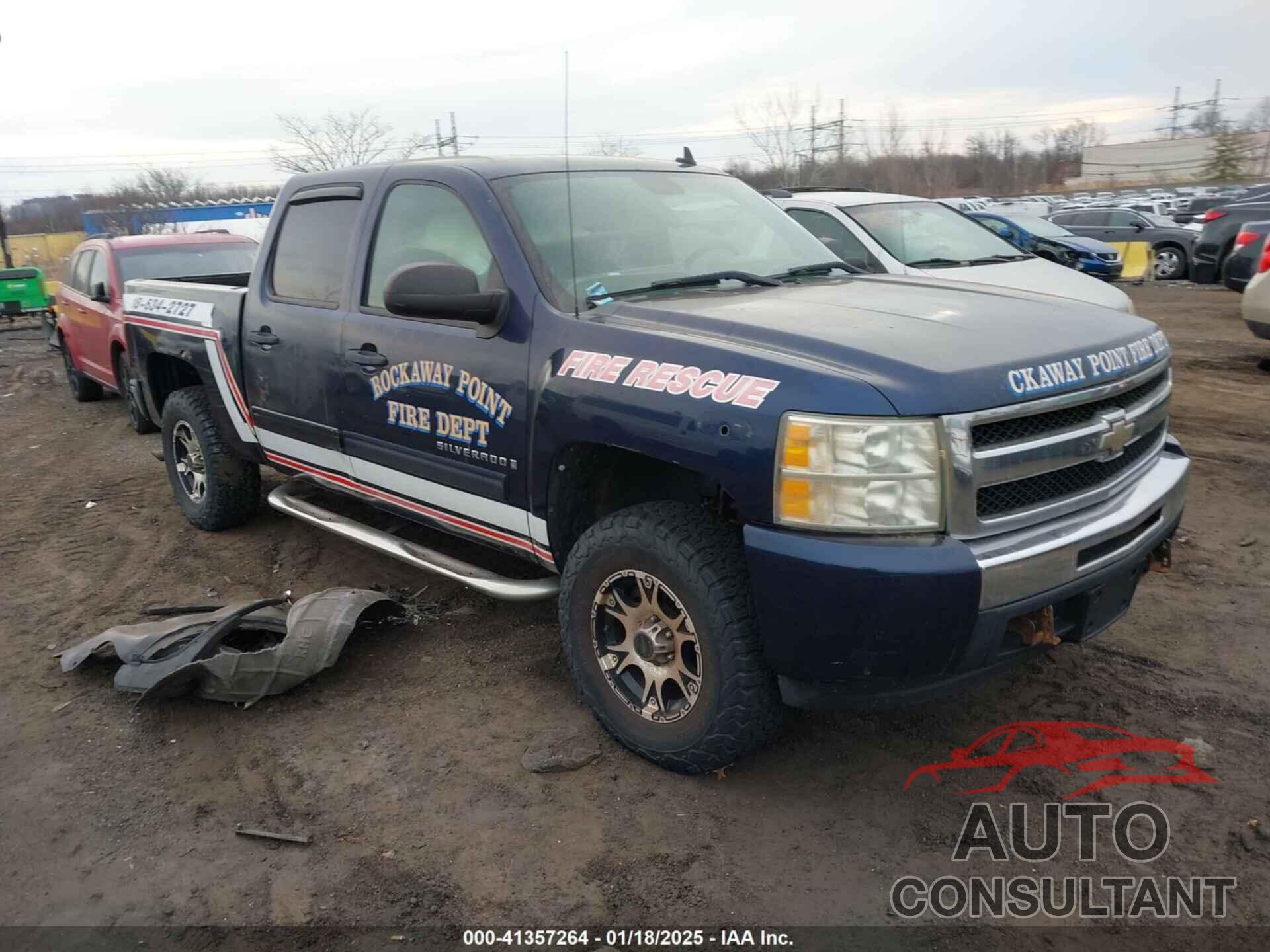 CHEVROLET SILVERADO 1500 2009 - 3GCEK13C99G239101