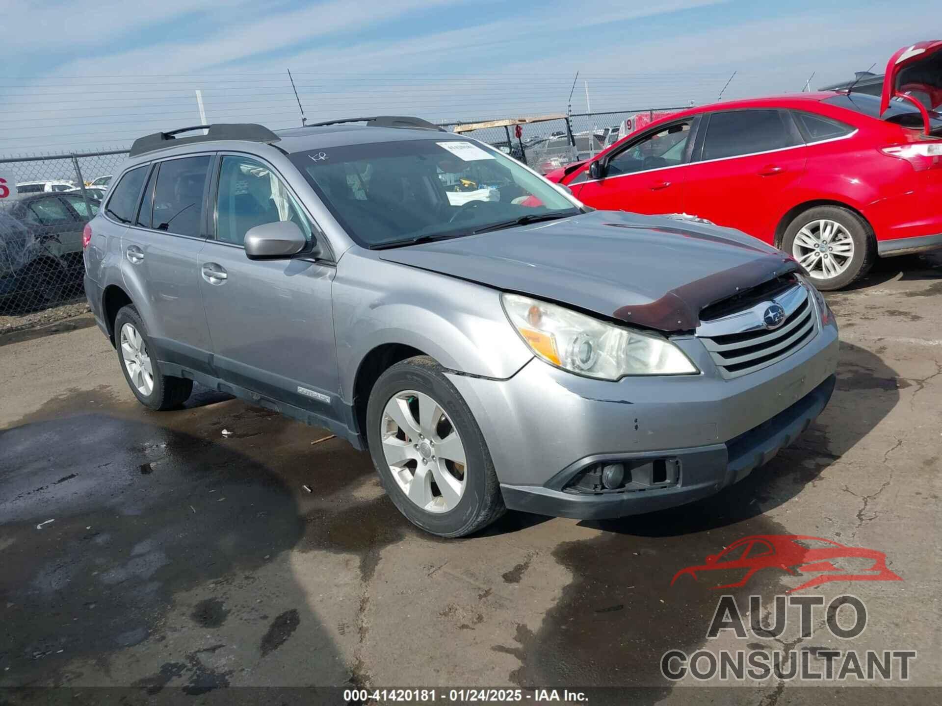 SUBARU OUTBACK 2011 - 4S4BRBGC4B3402580