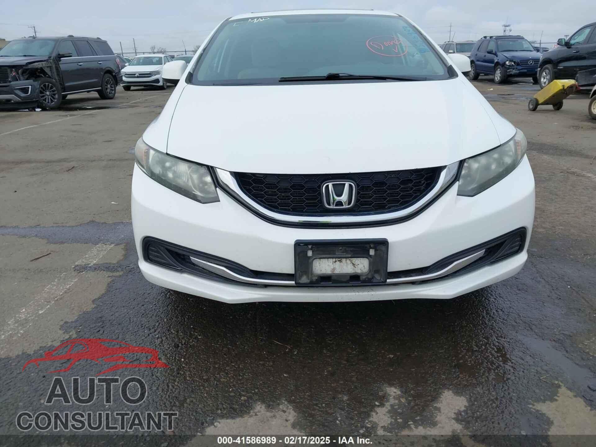 HONDA CIVIC 2013 - 19XFB2F86DE284020