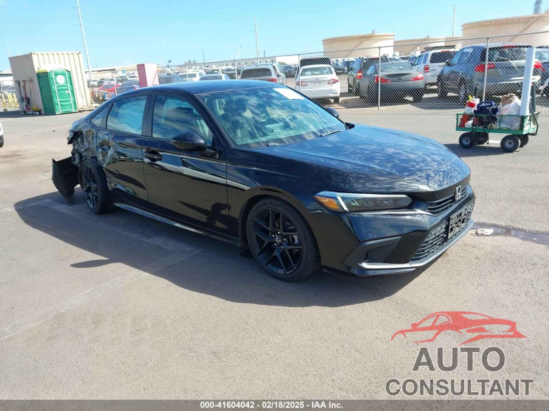 HONDA CIVIC 2022 - 2HGFE2F50NH599027
