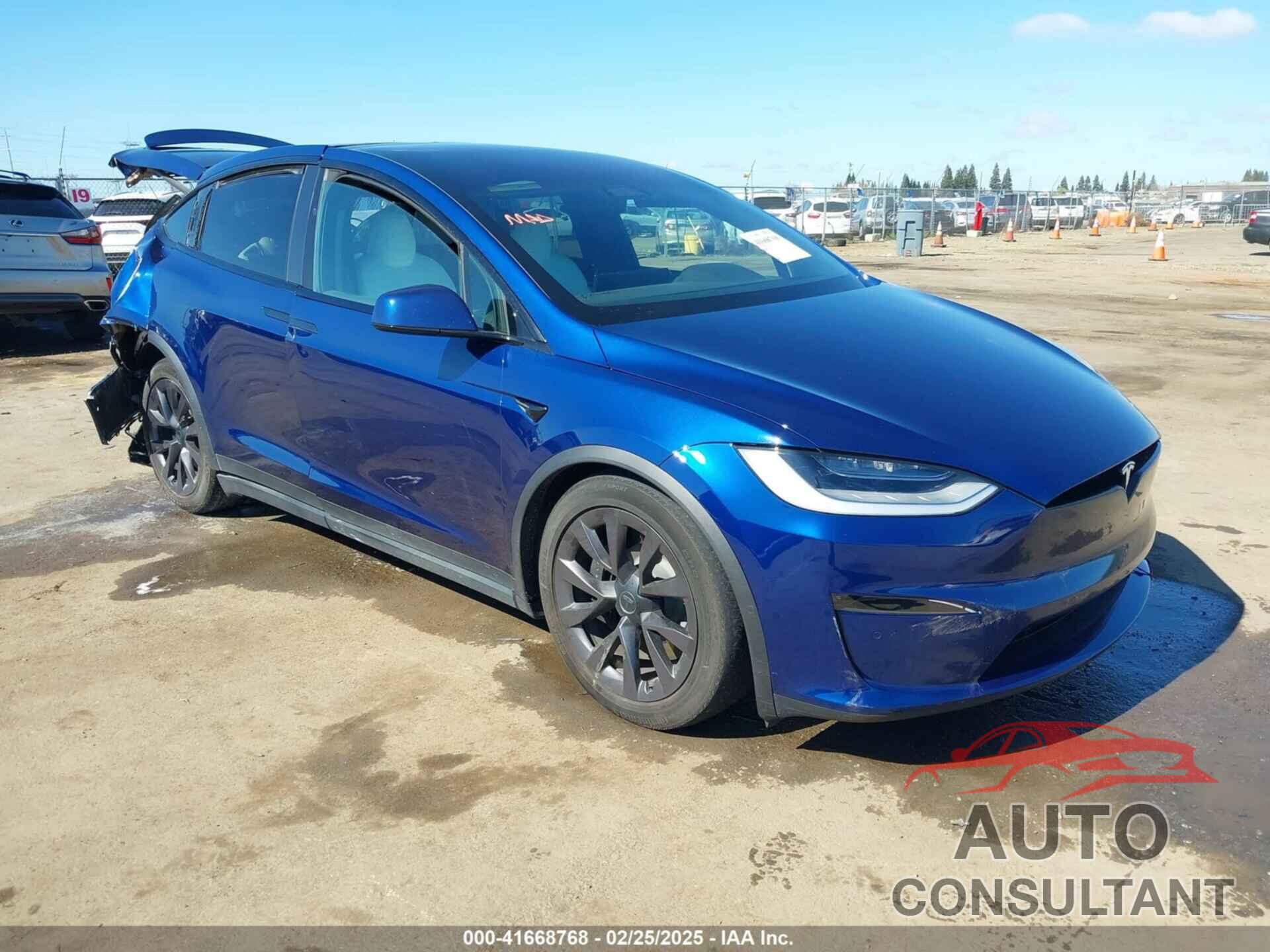 TESLA MODEL X 2022 - 7SAXCBE55NF328953