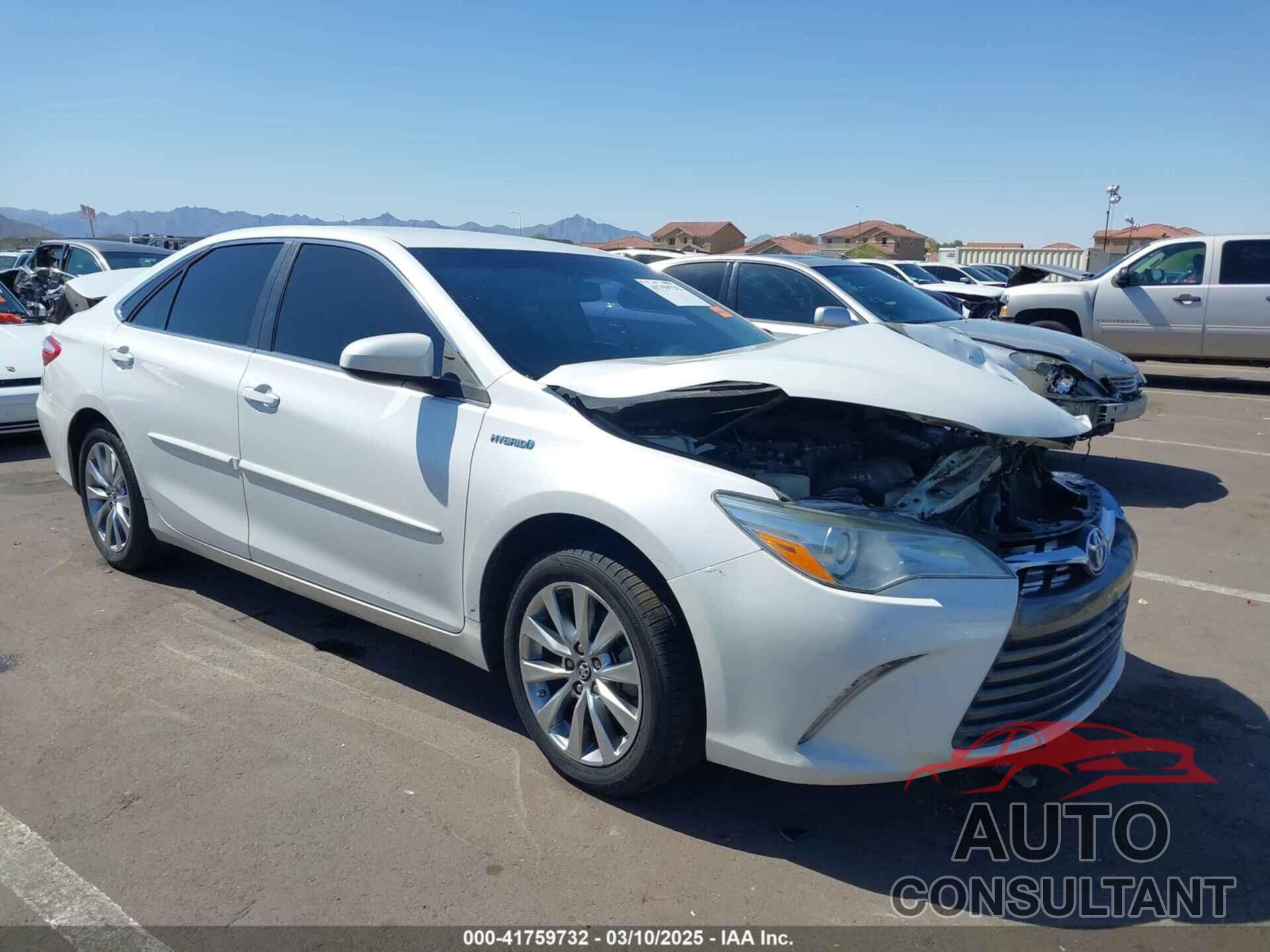 TOYOTA CAMRY HYBRID 2016 - 4T1BD1FK8GU189054