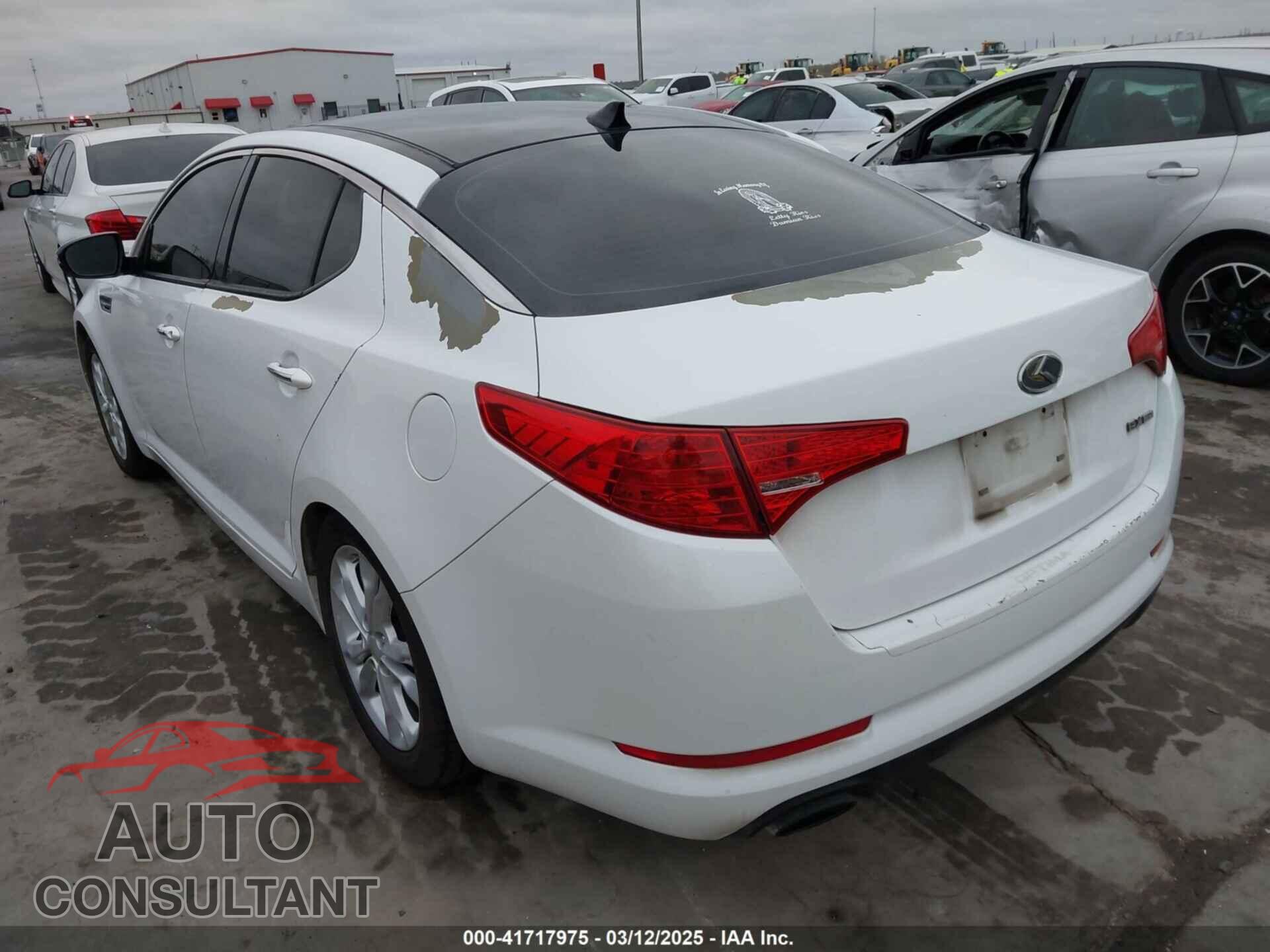 KIA OPTIMA 2013 - 5XXGN4A70DG109727