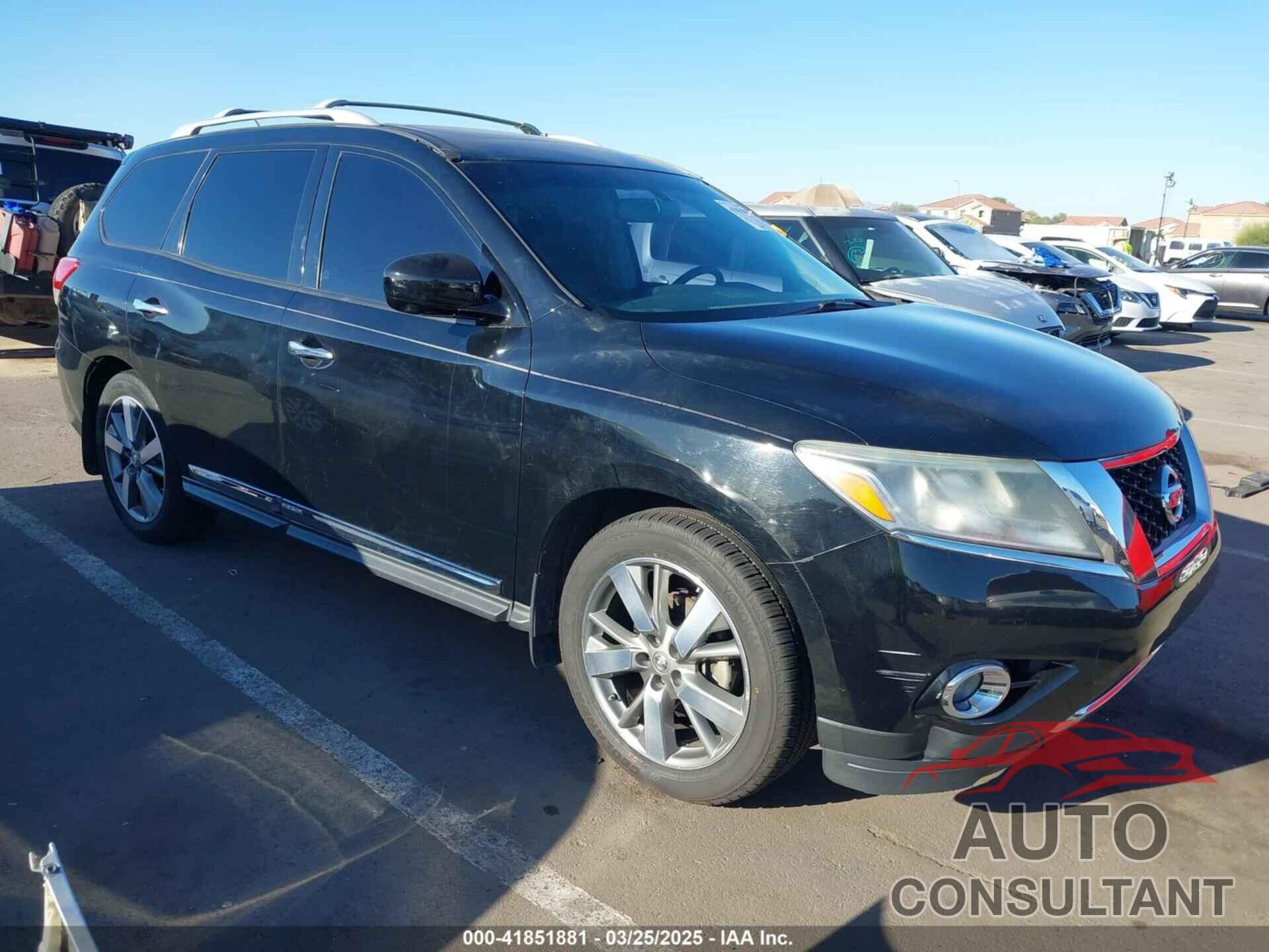 NISSAN PATHFINDER 2013 - 5N1AR2MN7DC615401