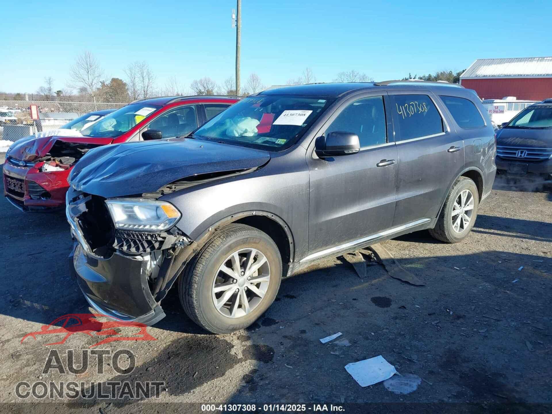 DODGE DURANGO 2016 - 1C4RDHDG8GC373796