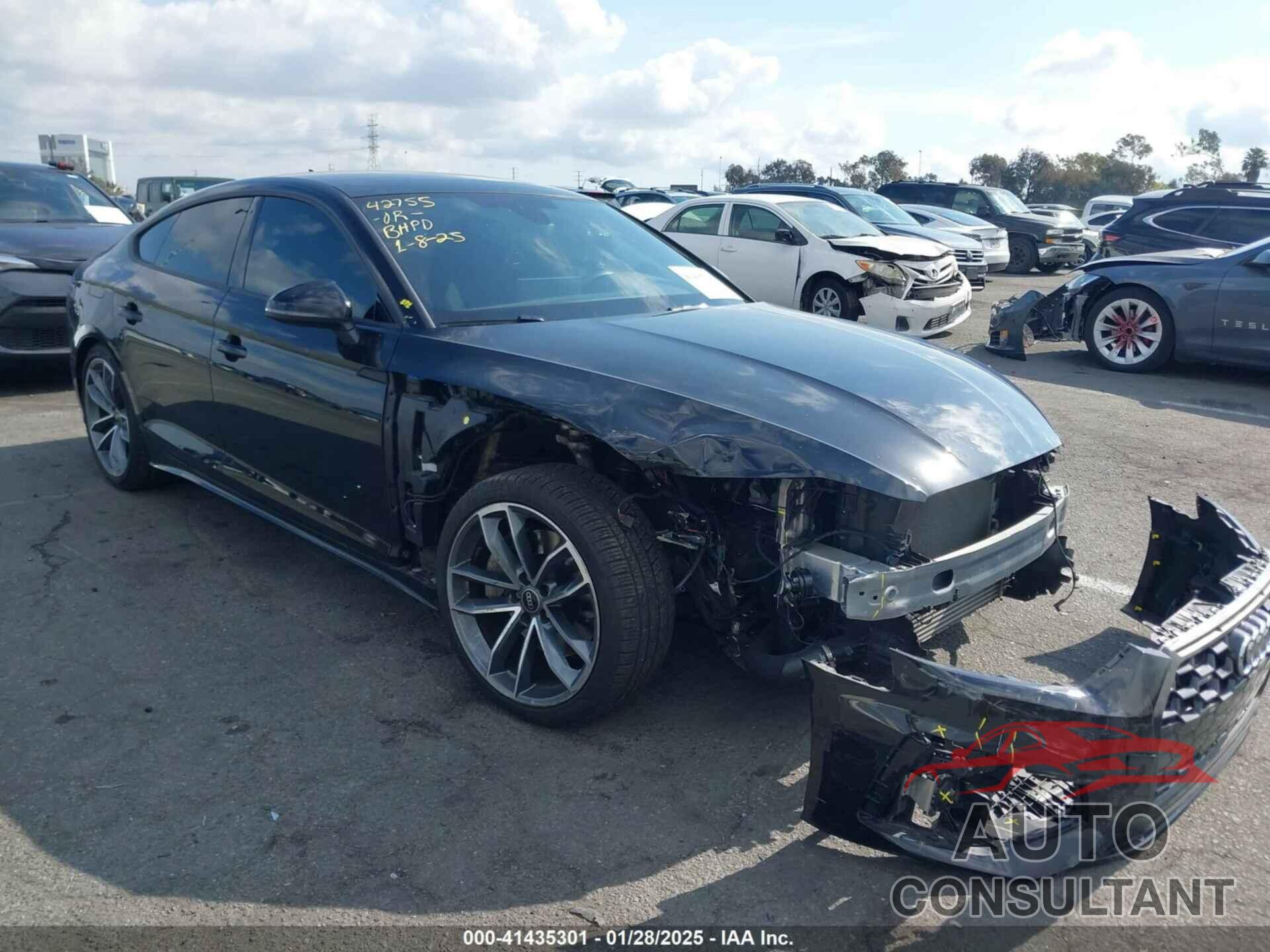 AUDI A5 SPORTBACK 2022 - WAUFACF55NA015278