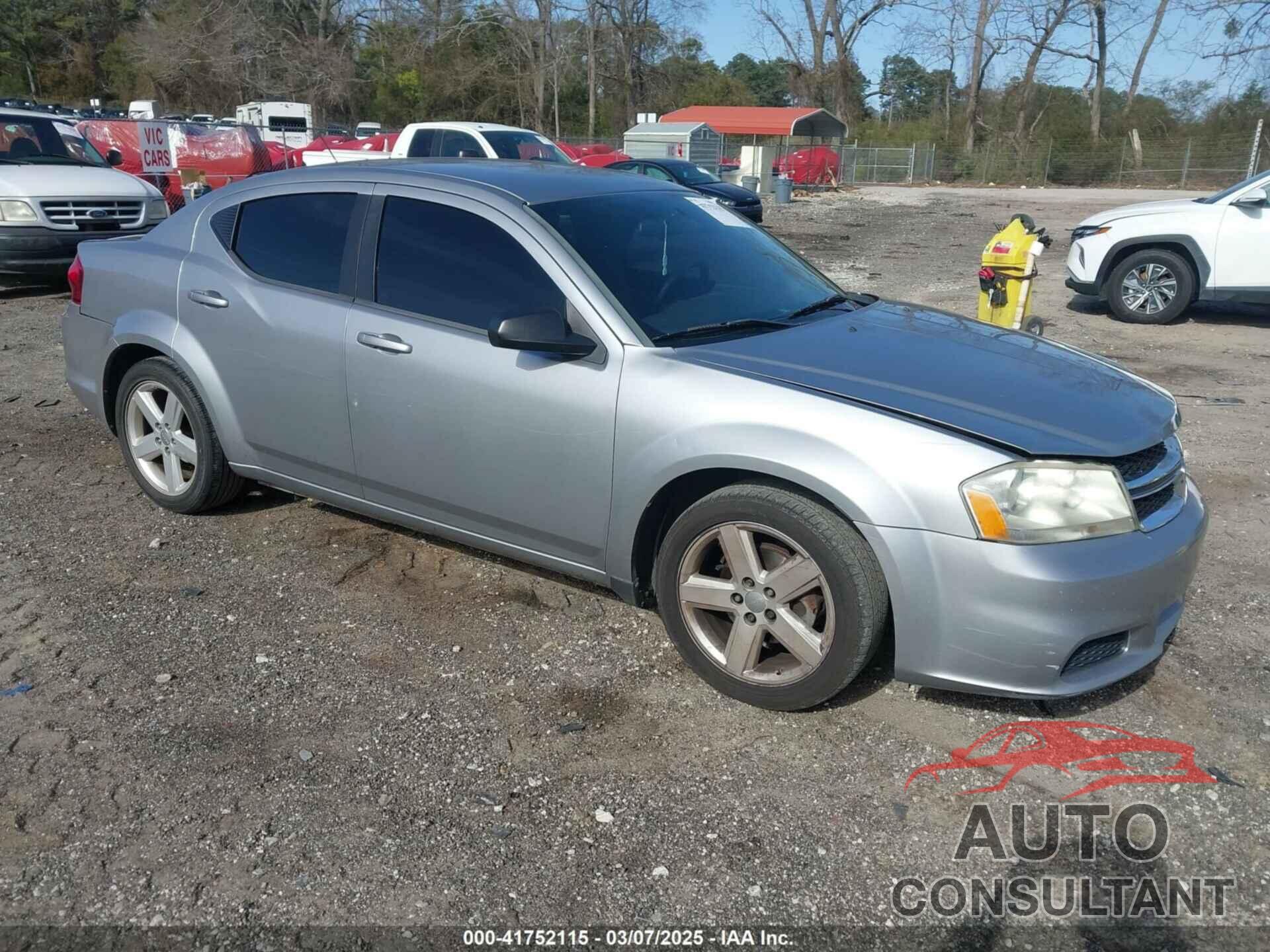 DODGE AVENGER 2013 - 1C3CDZABXDN517292