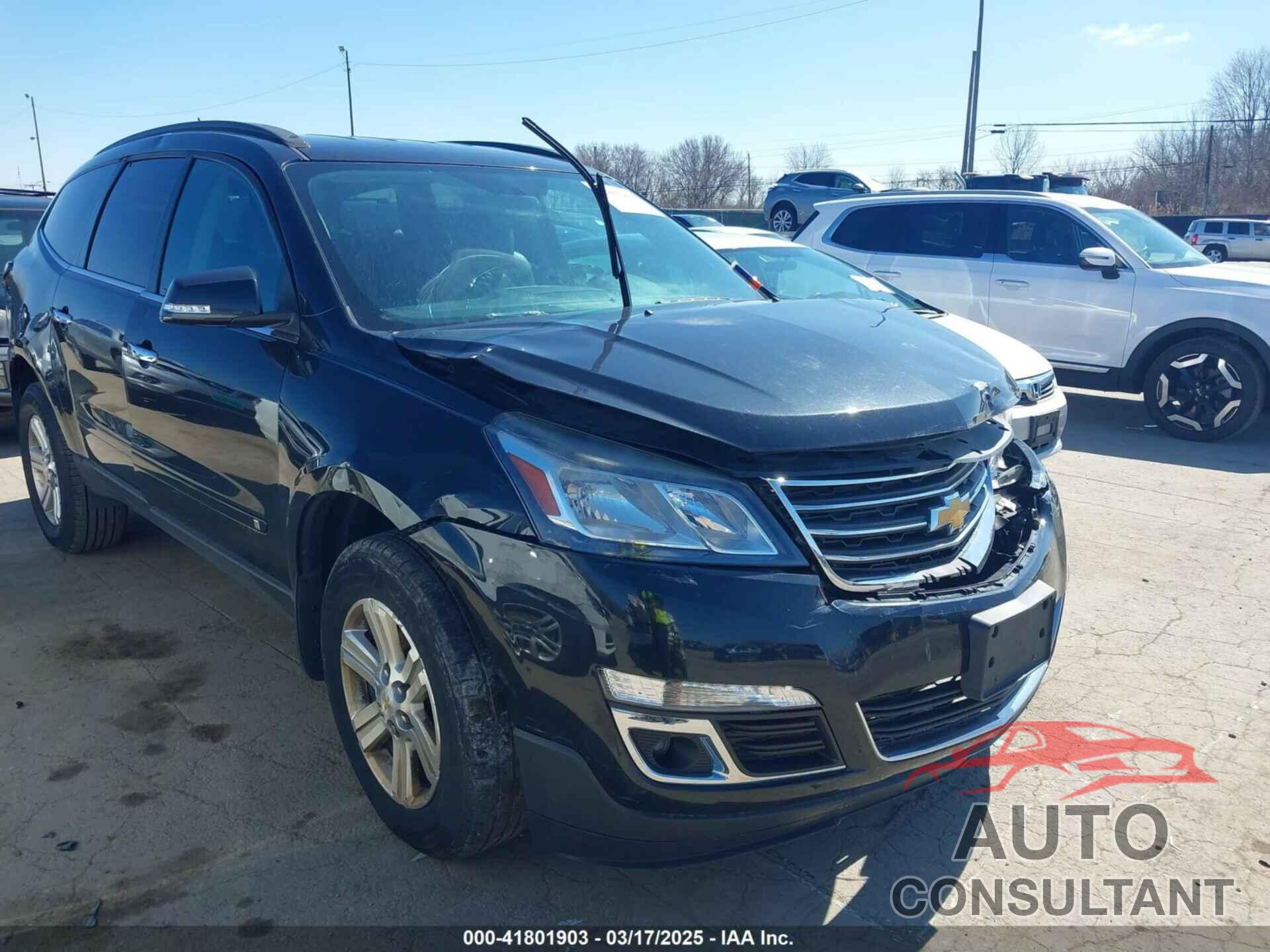 CHEVROLET TRAVERSE 2014 - 1GNKRHKD1EJ318960