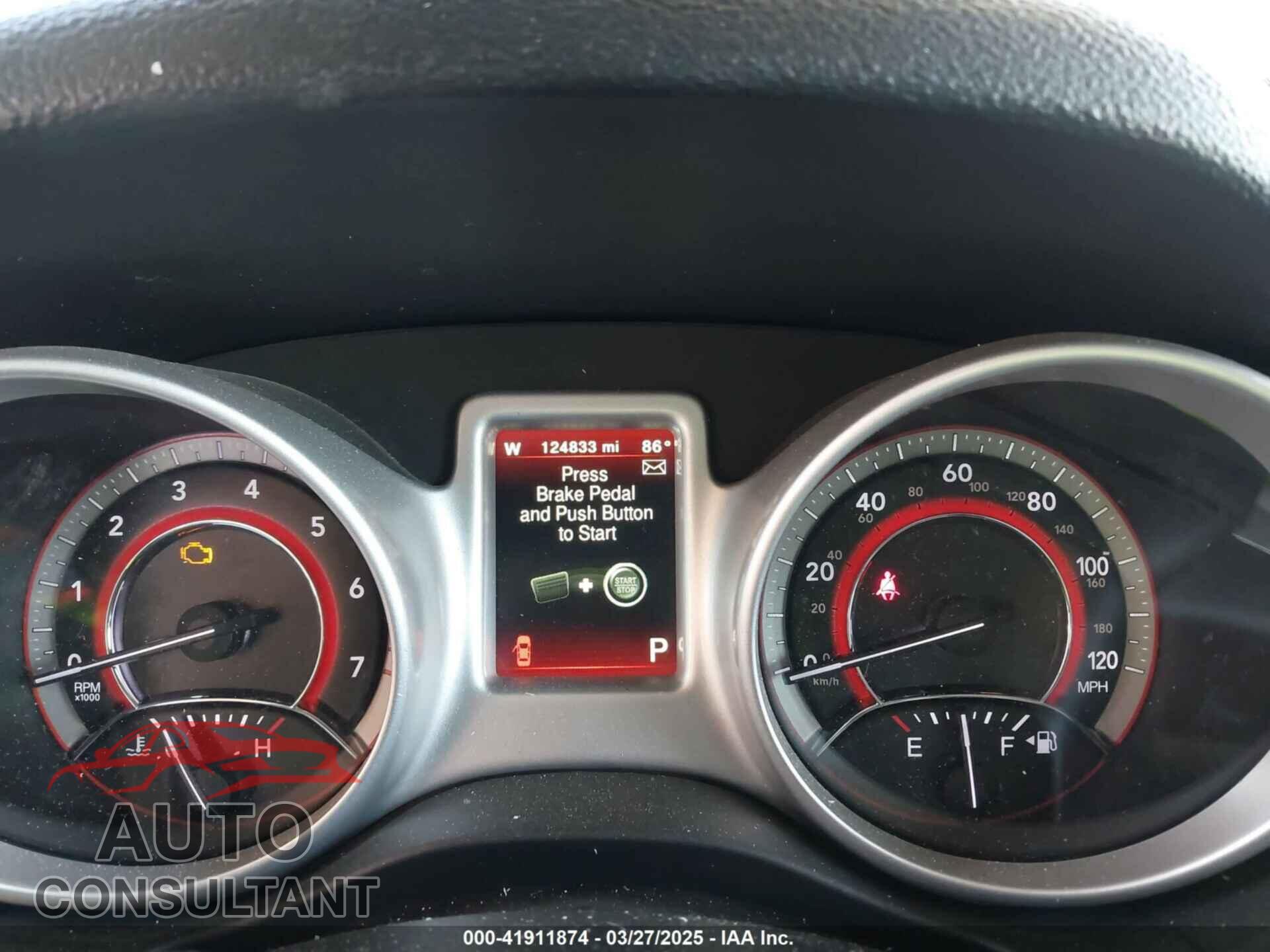 DODGE JOURNEY 2017 - 3C4PDCBBXHT634594