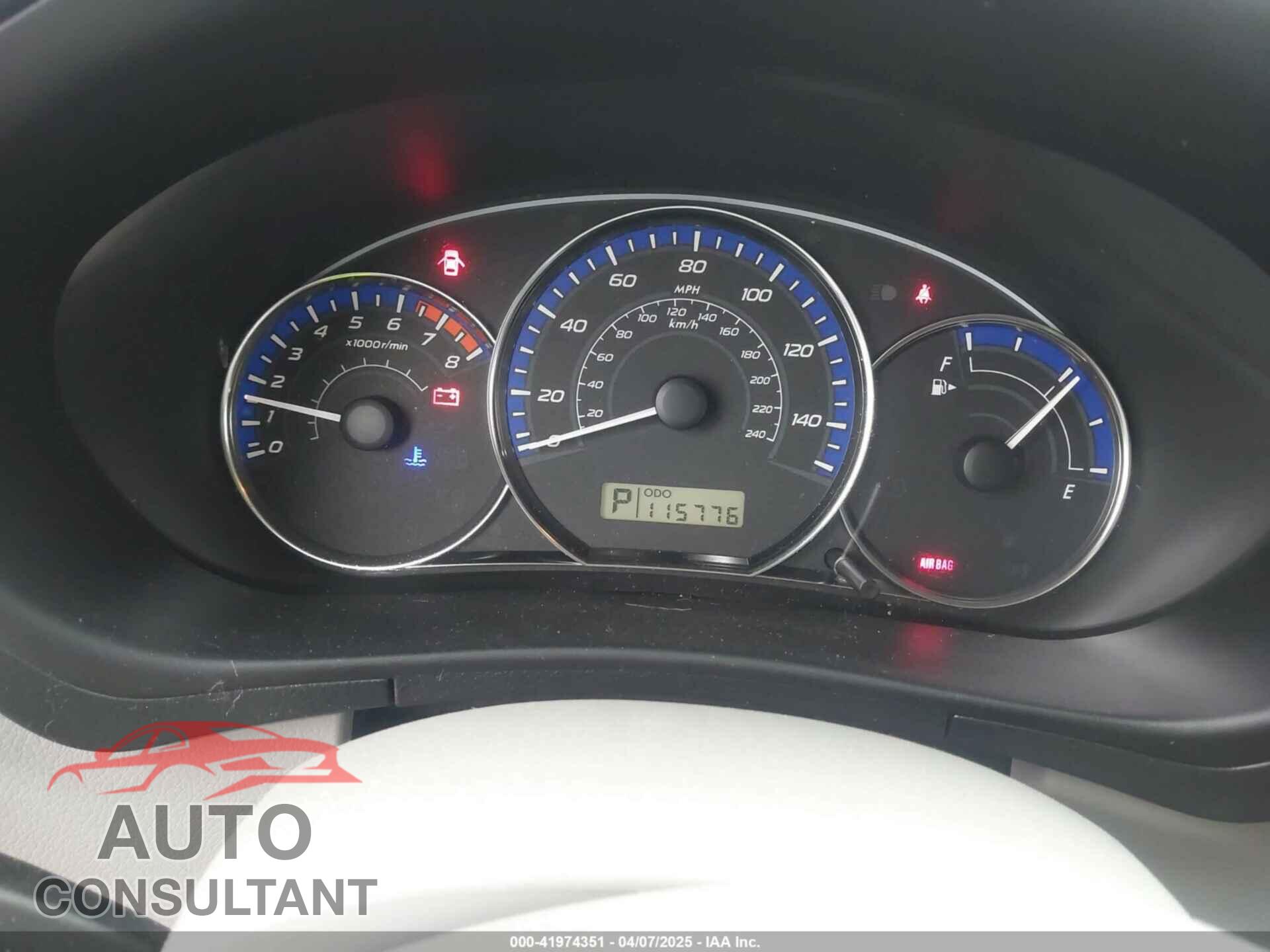 SUBARU FORESTER 2012 - JF2SHBBC4CH442923