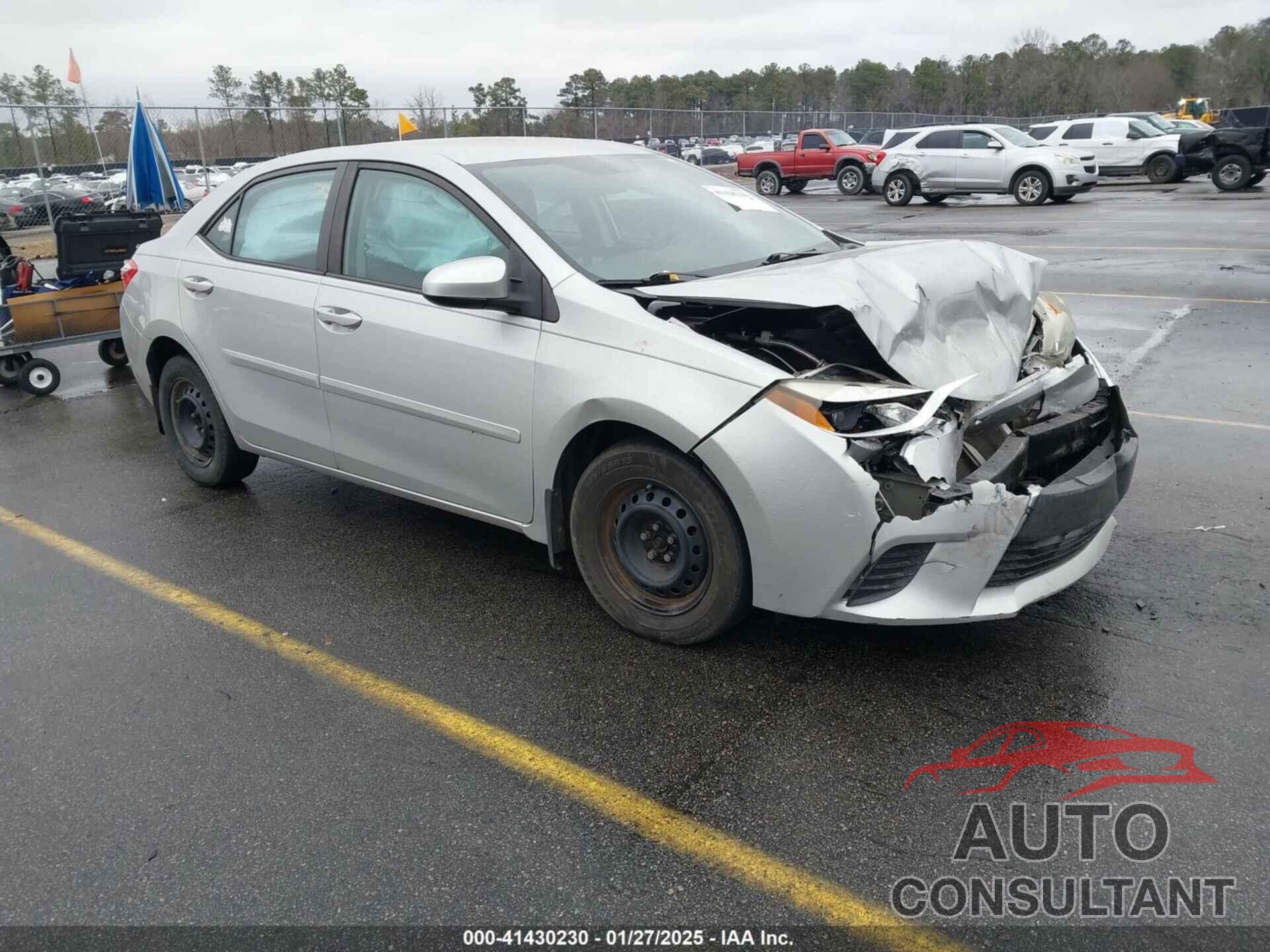 TOYOTA COROLLA 2016 - 5YFBURHE4GP410320