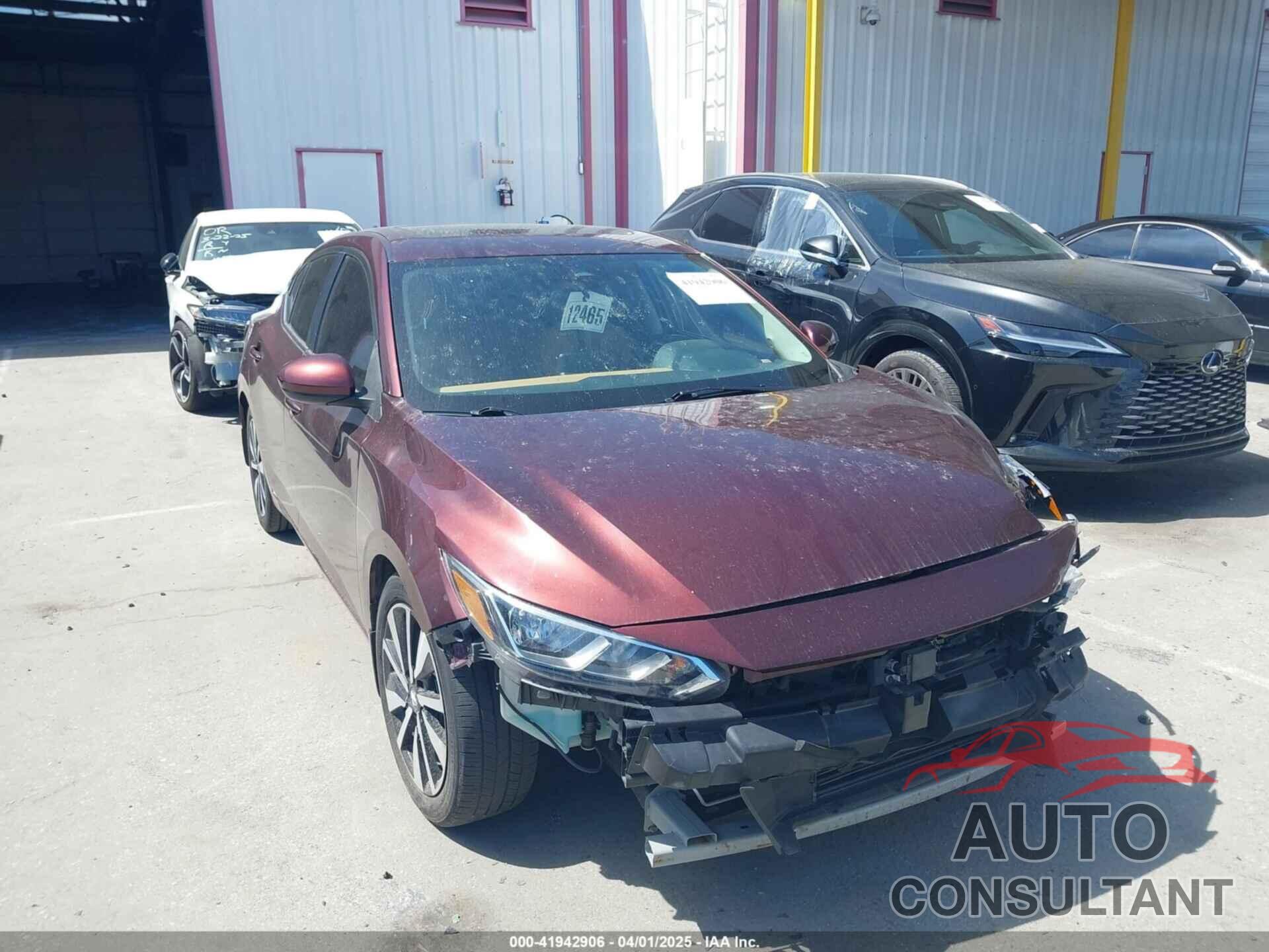 NISSAN SENTRA 2022 - 3N1AB8CV1NY253882