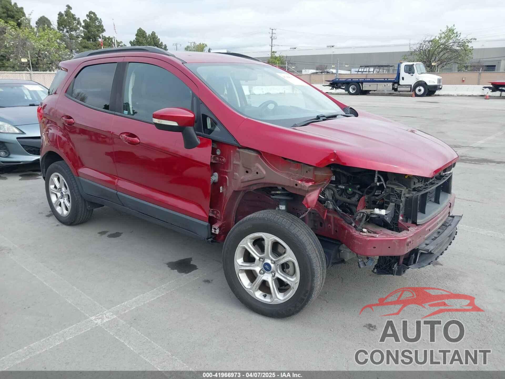 FORD ECOSPORT 2018 - MAJ6P1ULXJC164572