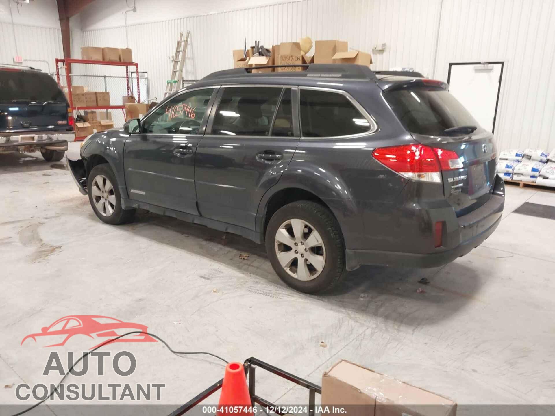 SUBARU OUTBACK 2011 - 4S4BRCCC2B3386617