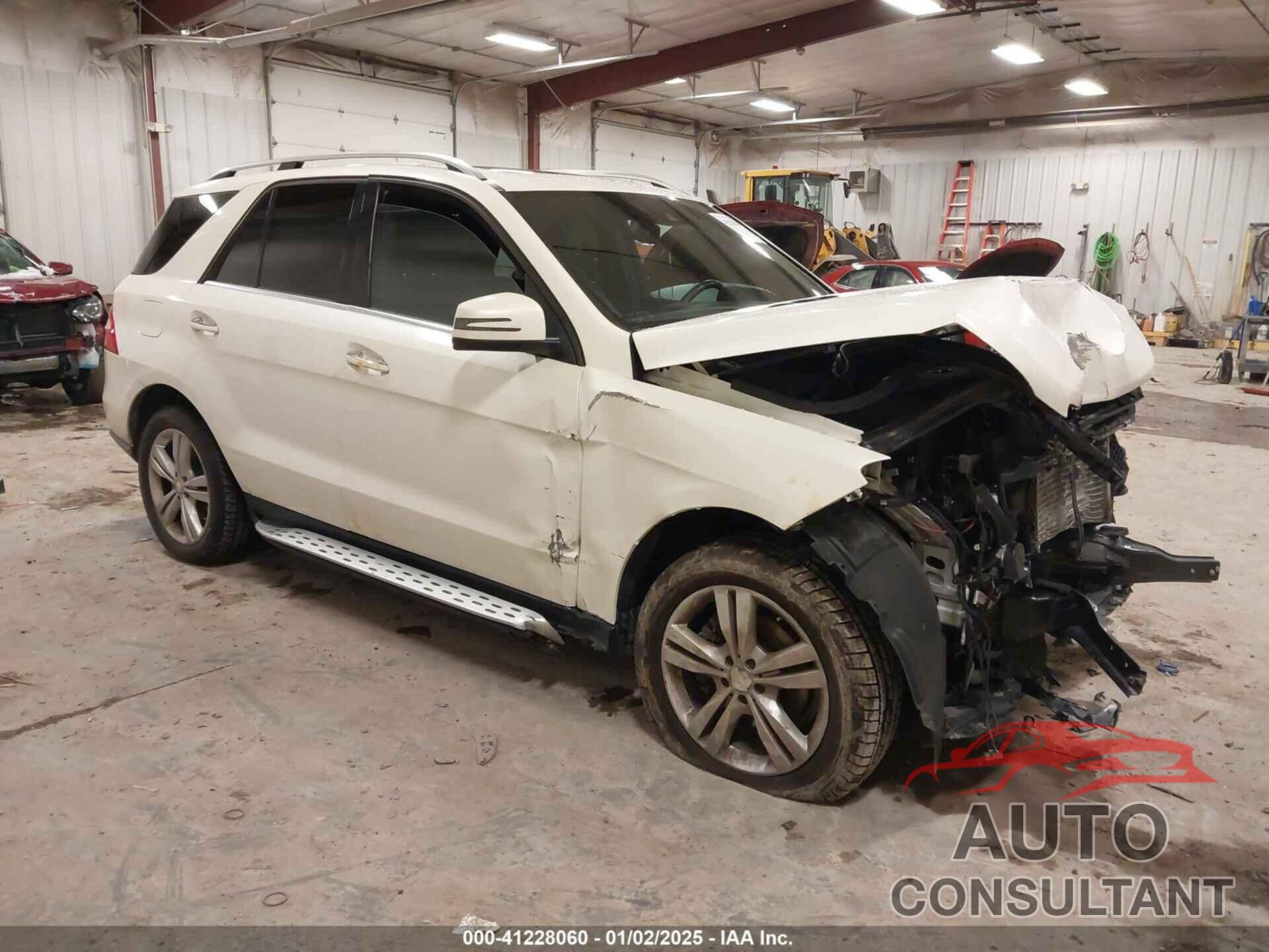 MERCEDES-BENZ ML 350 BLUETEC 2013 - 4JGDA2EB8DA231017