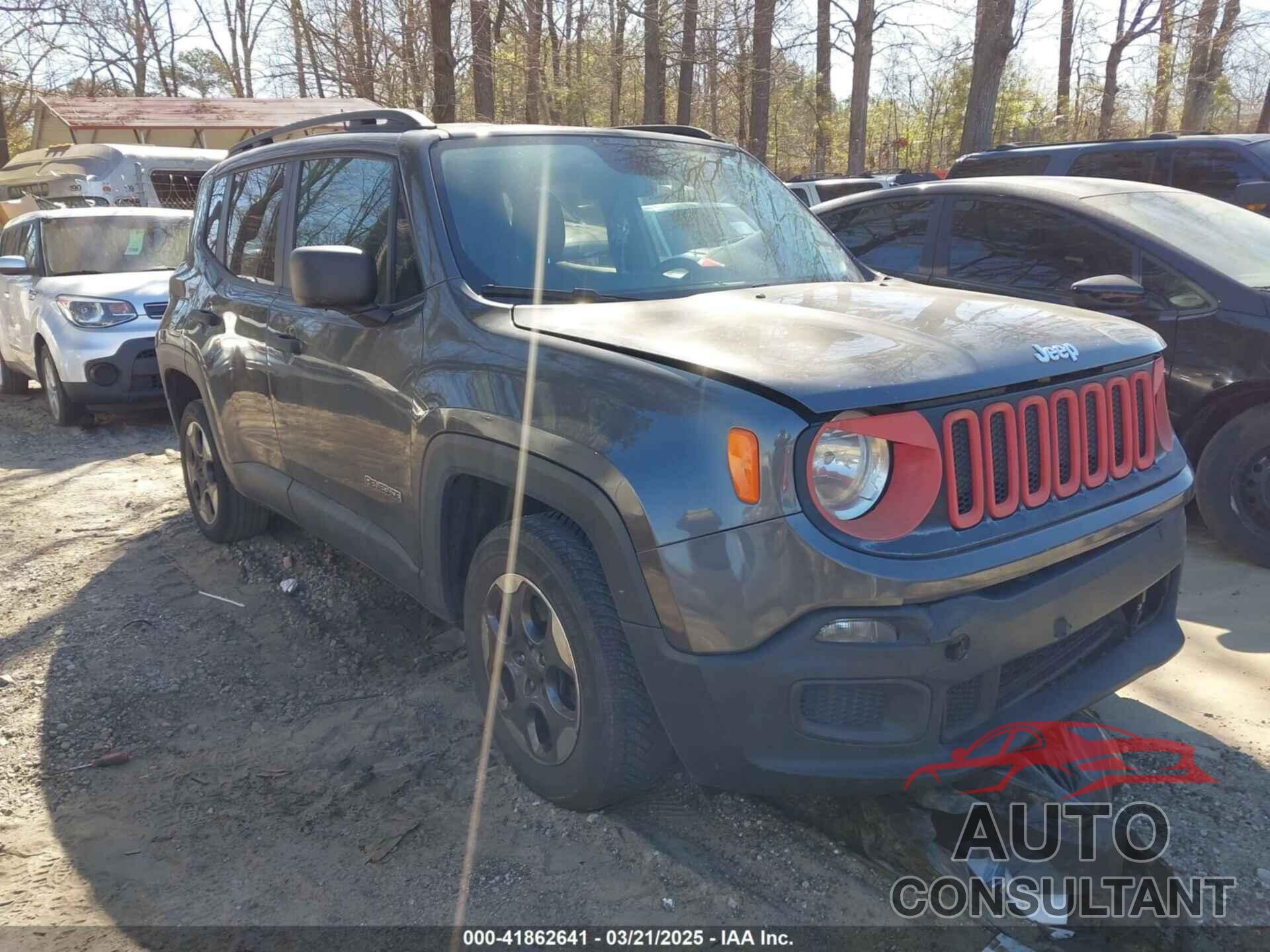 JEEP RENEGADE 2017 - ZACCJAAB3HPF43087