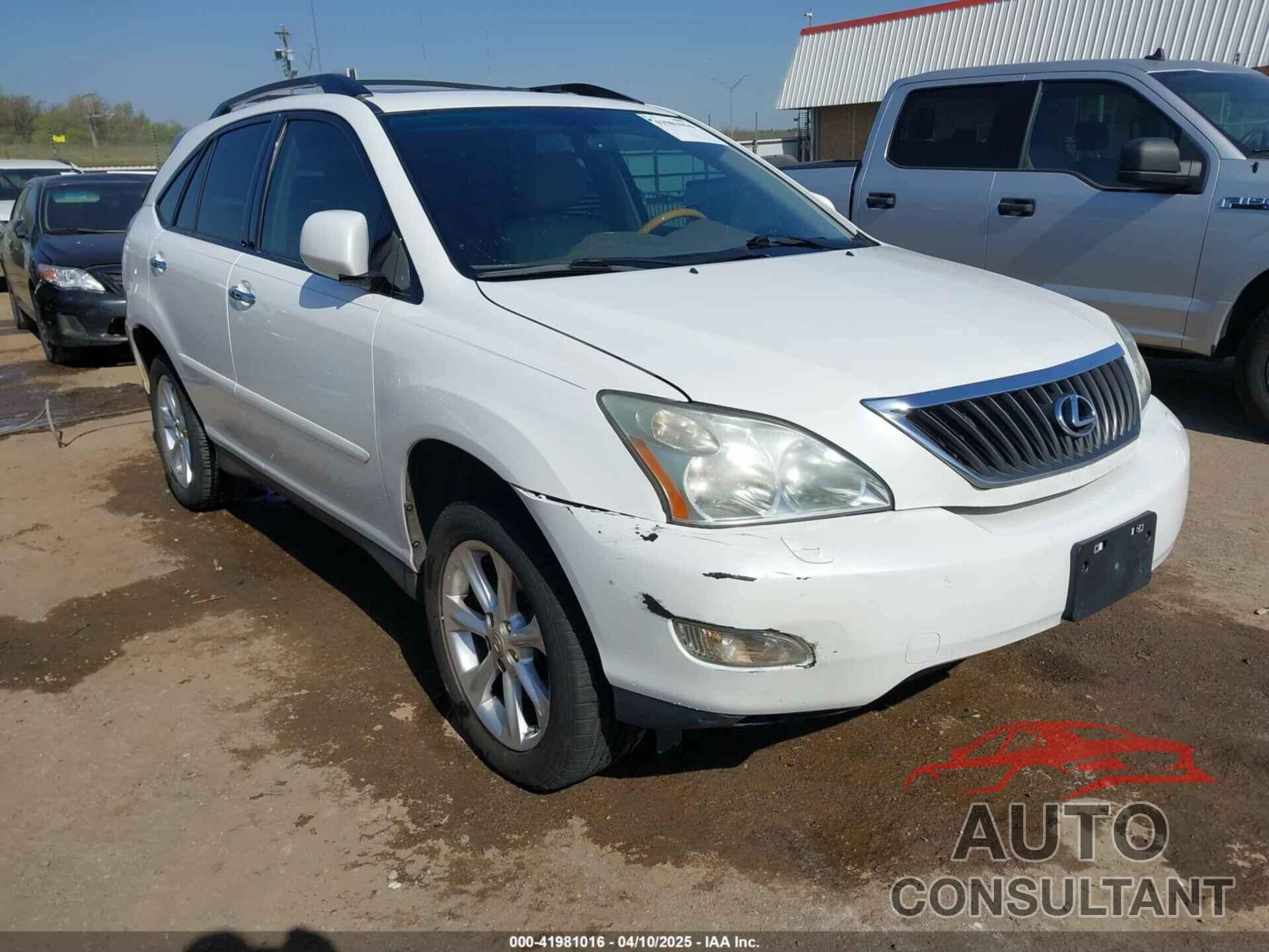 LEXUS RX 350 2009 - 2T2GK31U29C068875