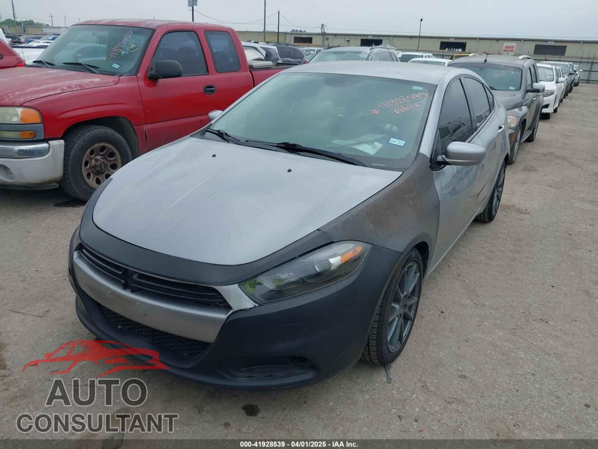 DODGE DART 2015 - 1C3CDFAA6FD252692