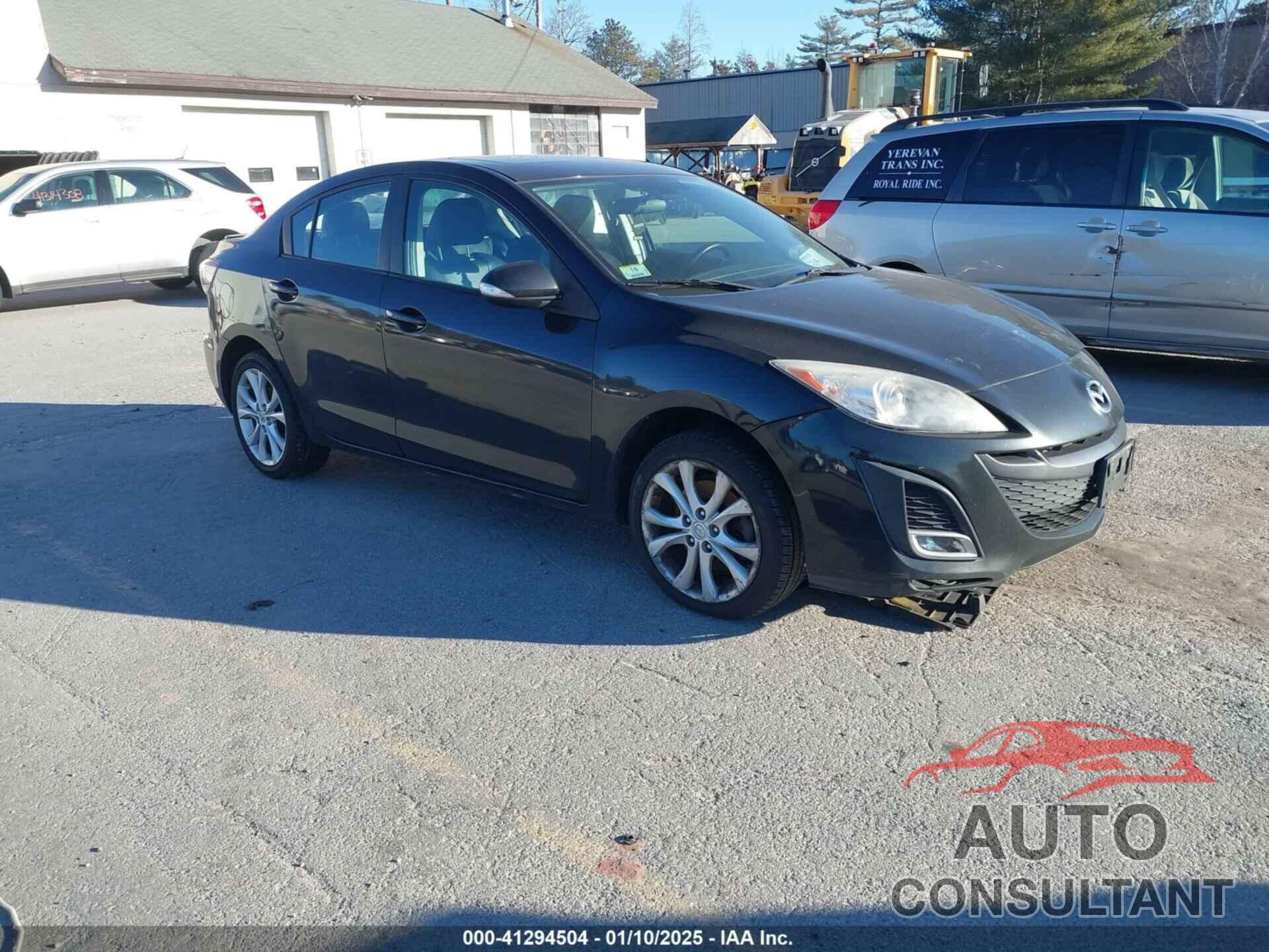 MAZDA MAZDA3 2010 - JM1BL1S67A1139027