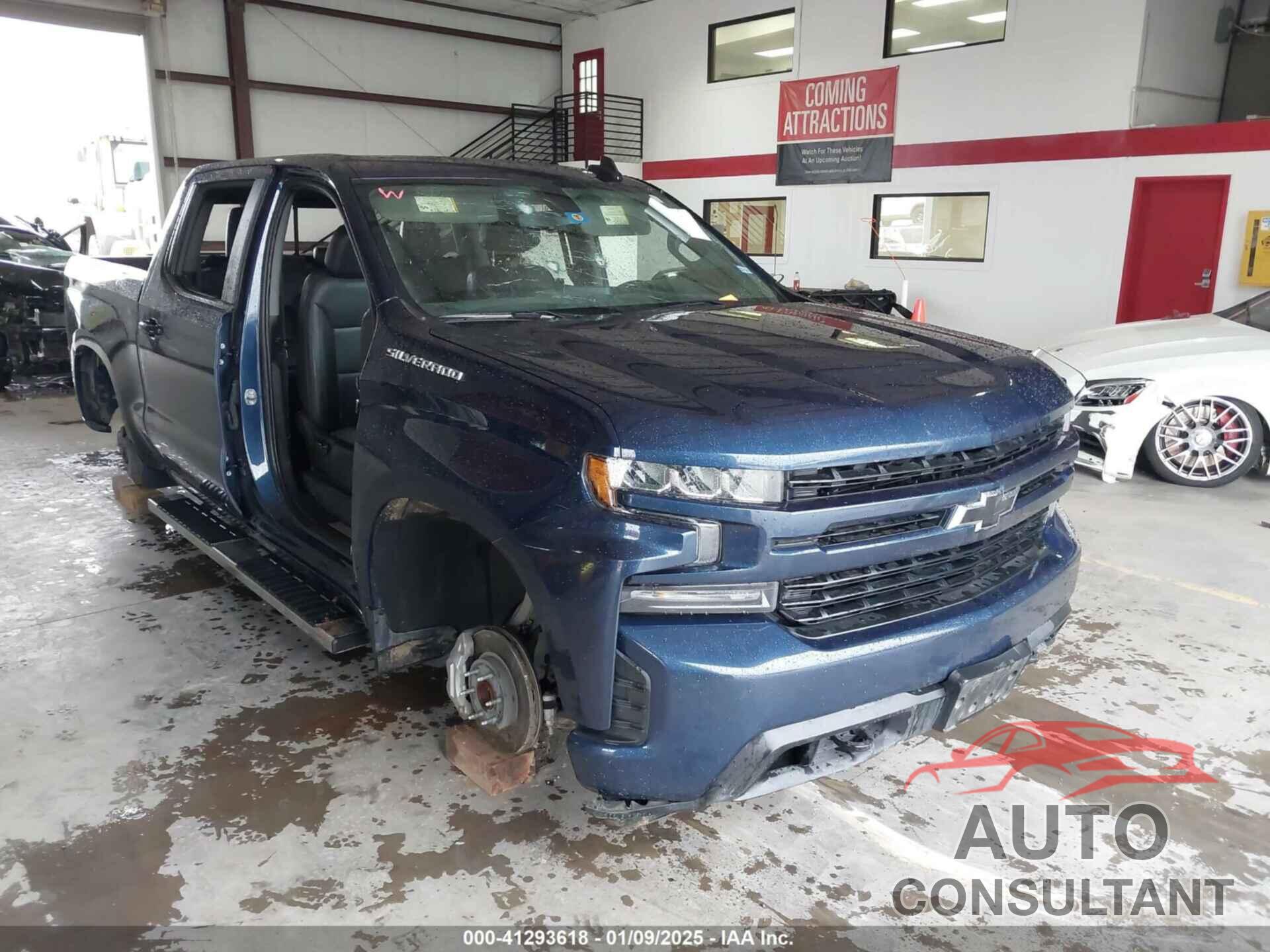 CHEVROLET SILVERADO 1500 2021 - 1GCPWDED8MZ227633