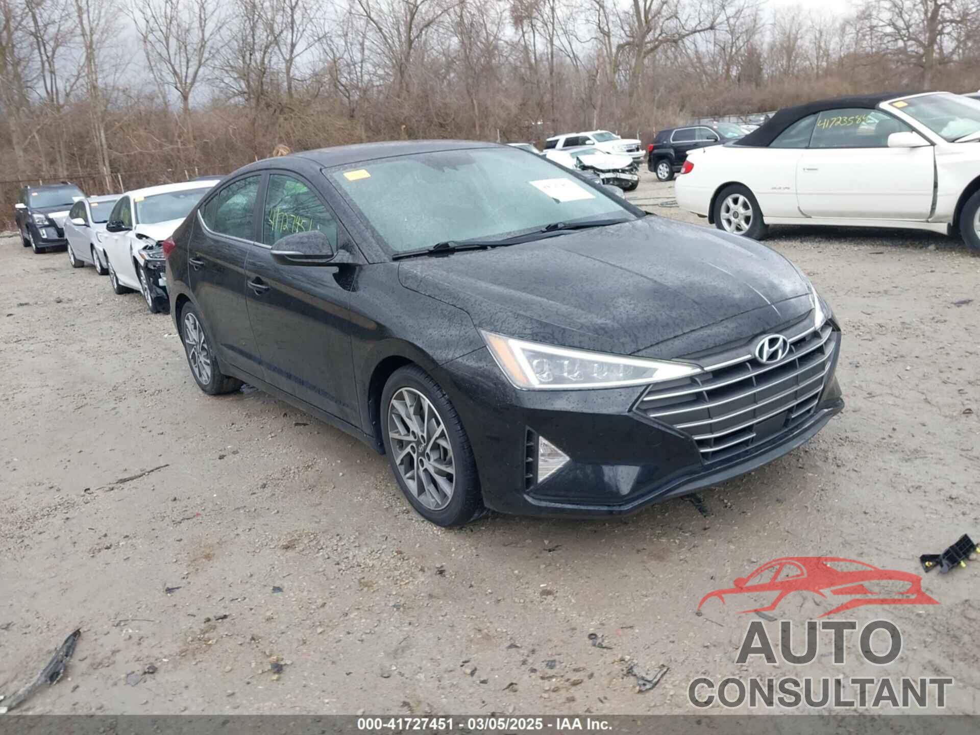 HYUNDAI ELANTRA 2020 - KMHD84LF9LU086953