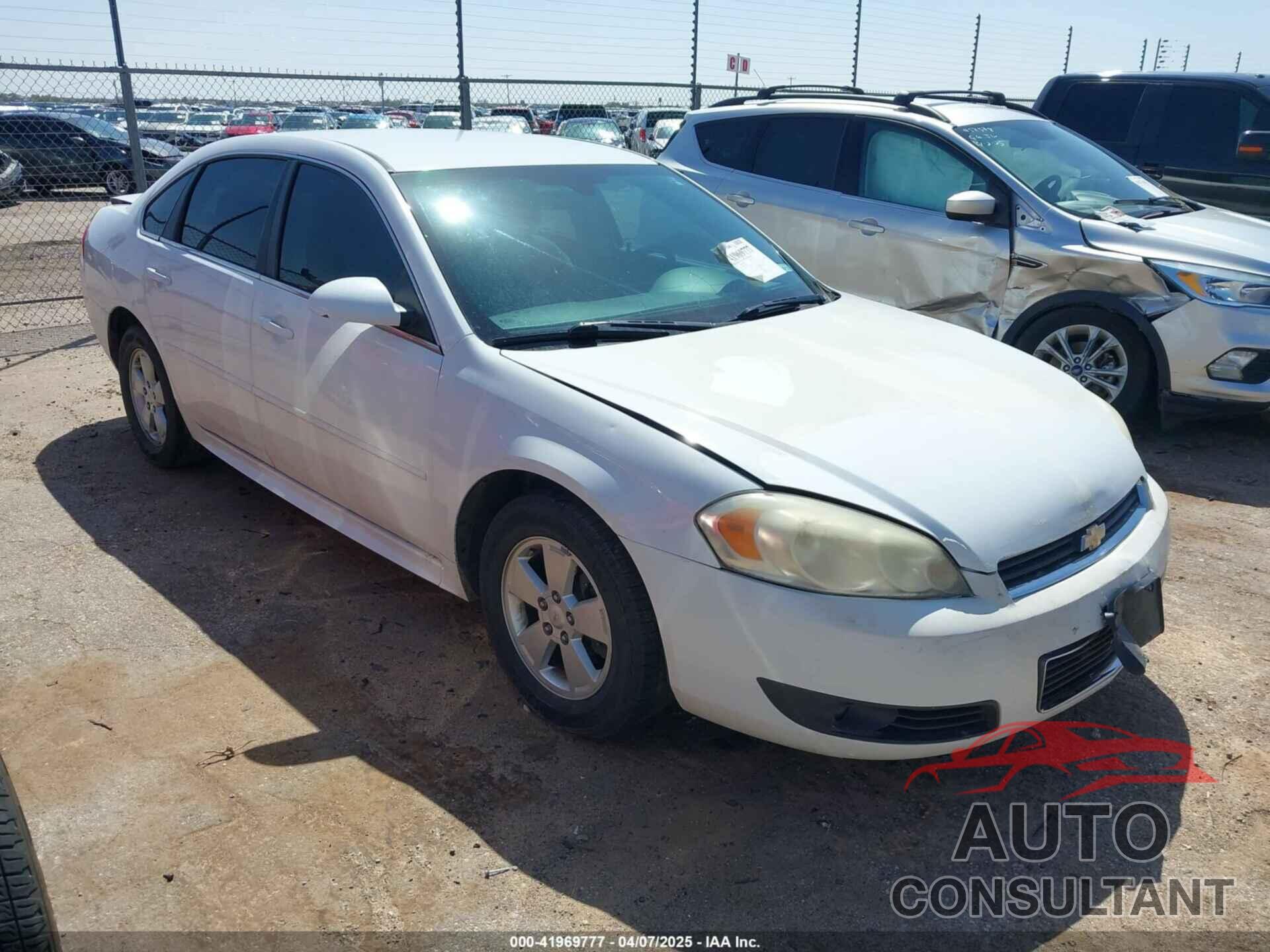 CHEVROLET IMPALA 2011 - 2G1WG5EK2B1222651