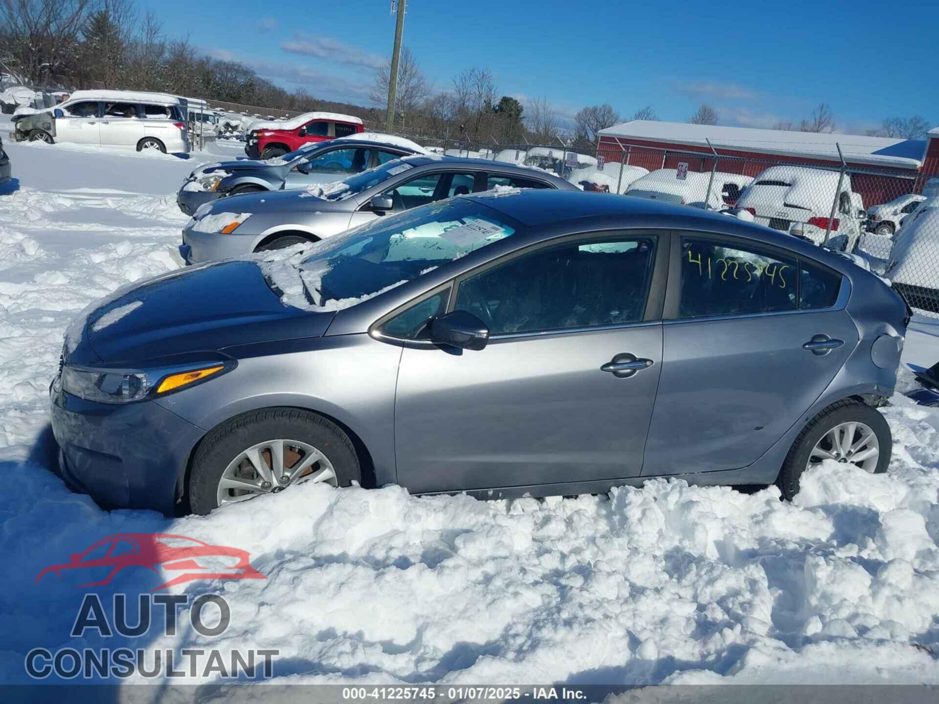 KIA FORTE 2017 - 3KPFL4A71HE113964
