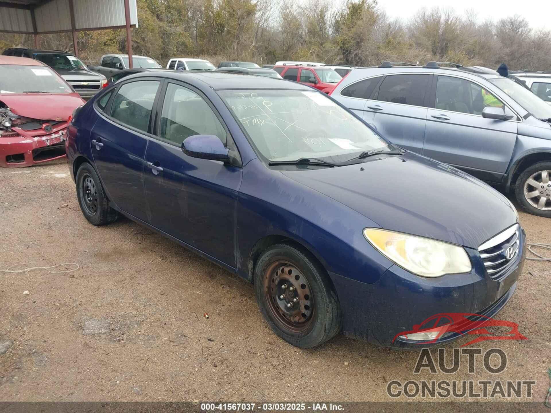 HYUNDAI ELANTRA 2010 - KMHDU4AD7AU096407