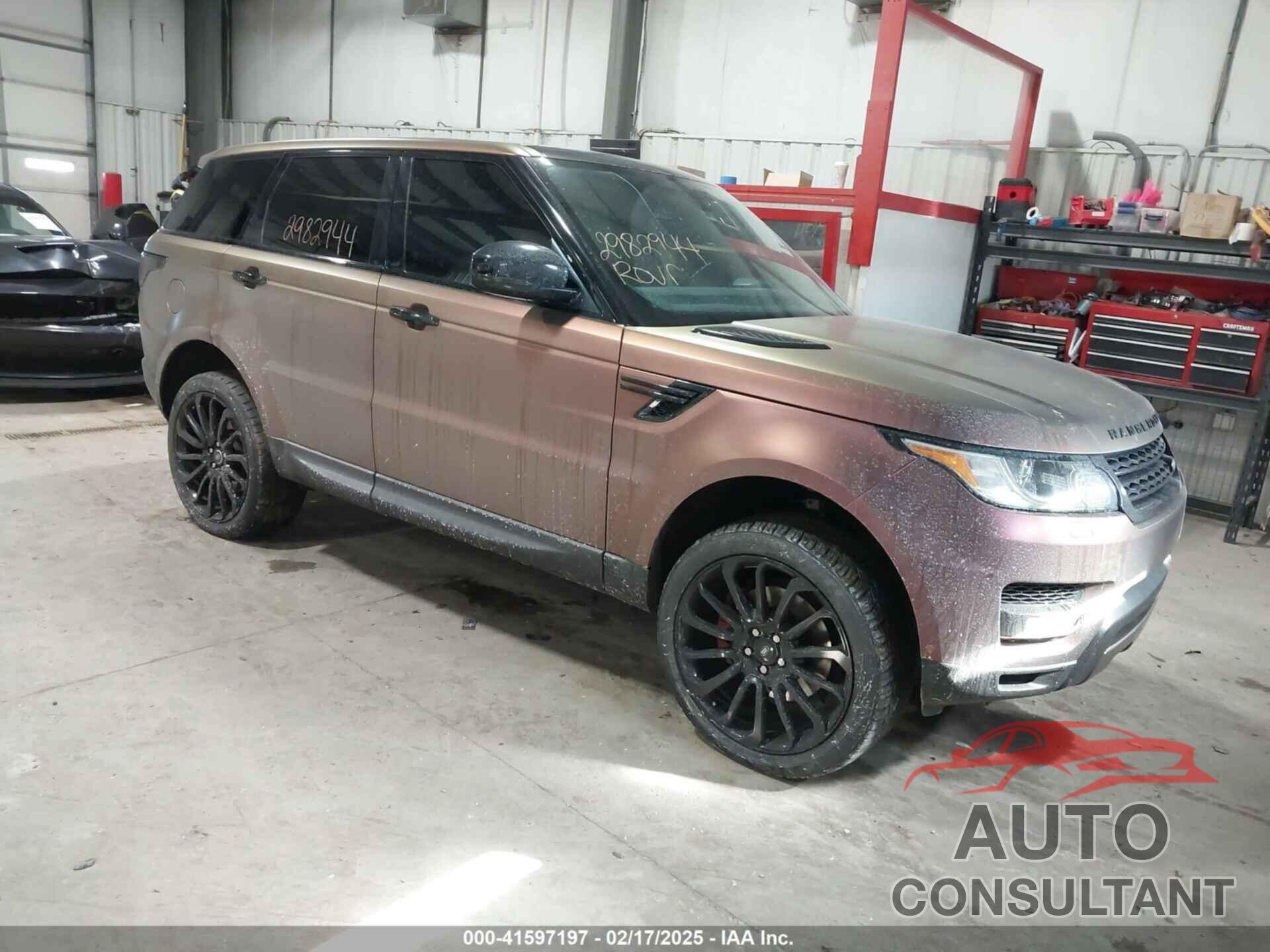 LAND ROVER RANGE ROVER SPORT 2015 - SALWR2VF5FA612117