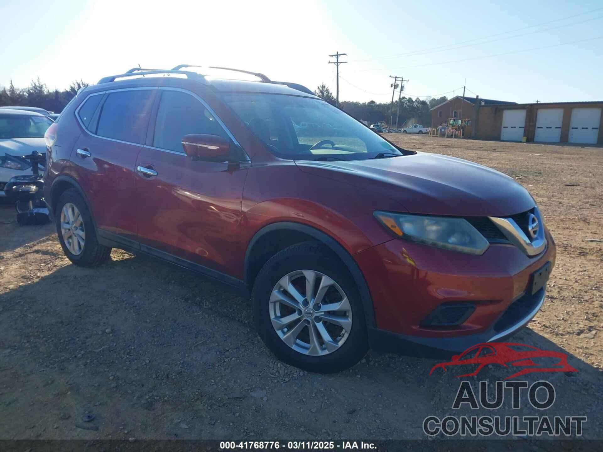 NISSAN ROGUE 2014 - 5N1AT2MLXEC750504
