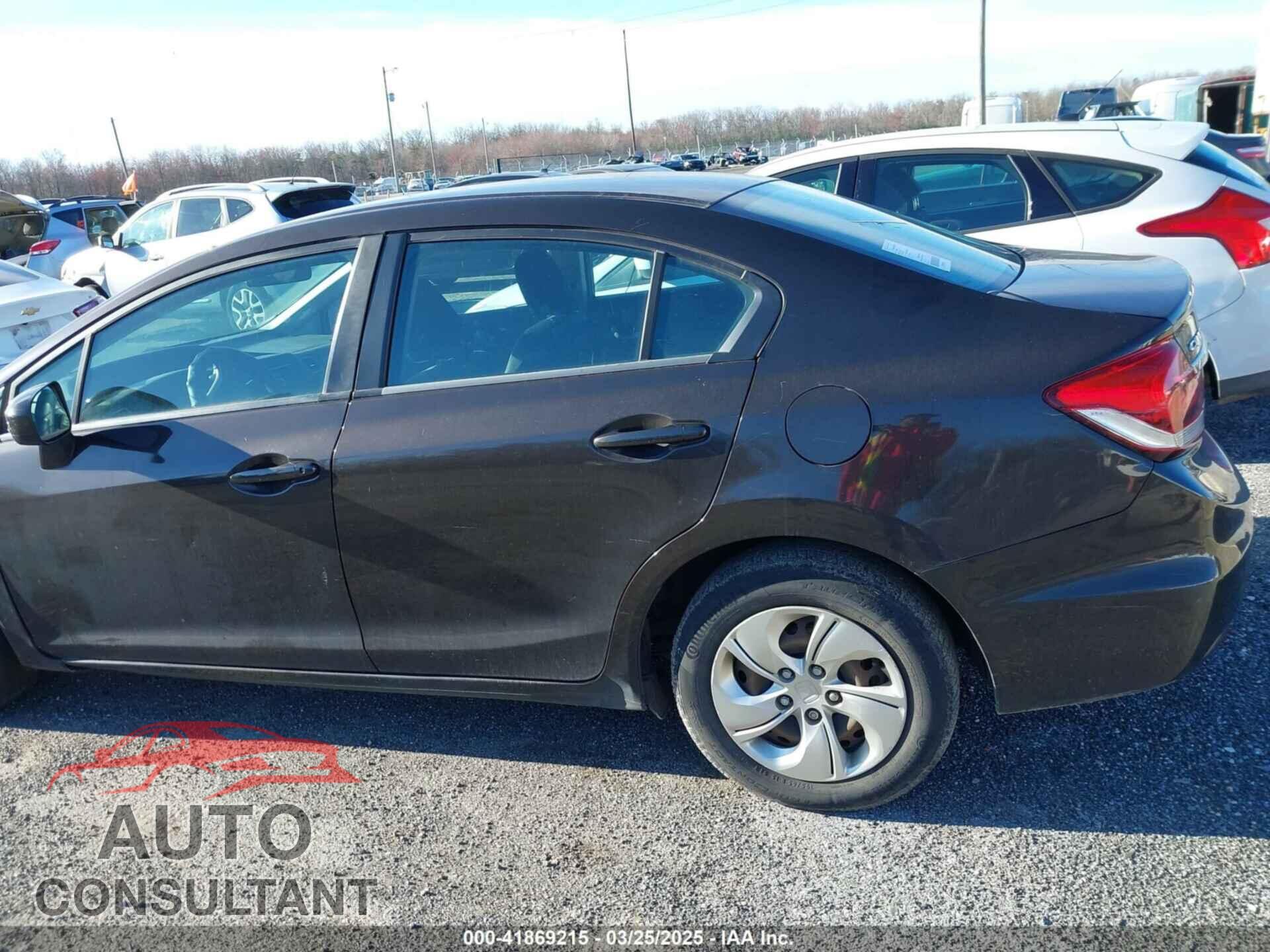 HONDA CIVIC 2014 - 2HGFB2F51EH542151