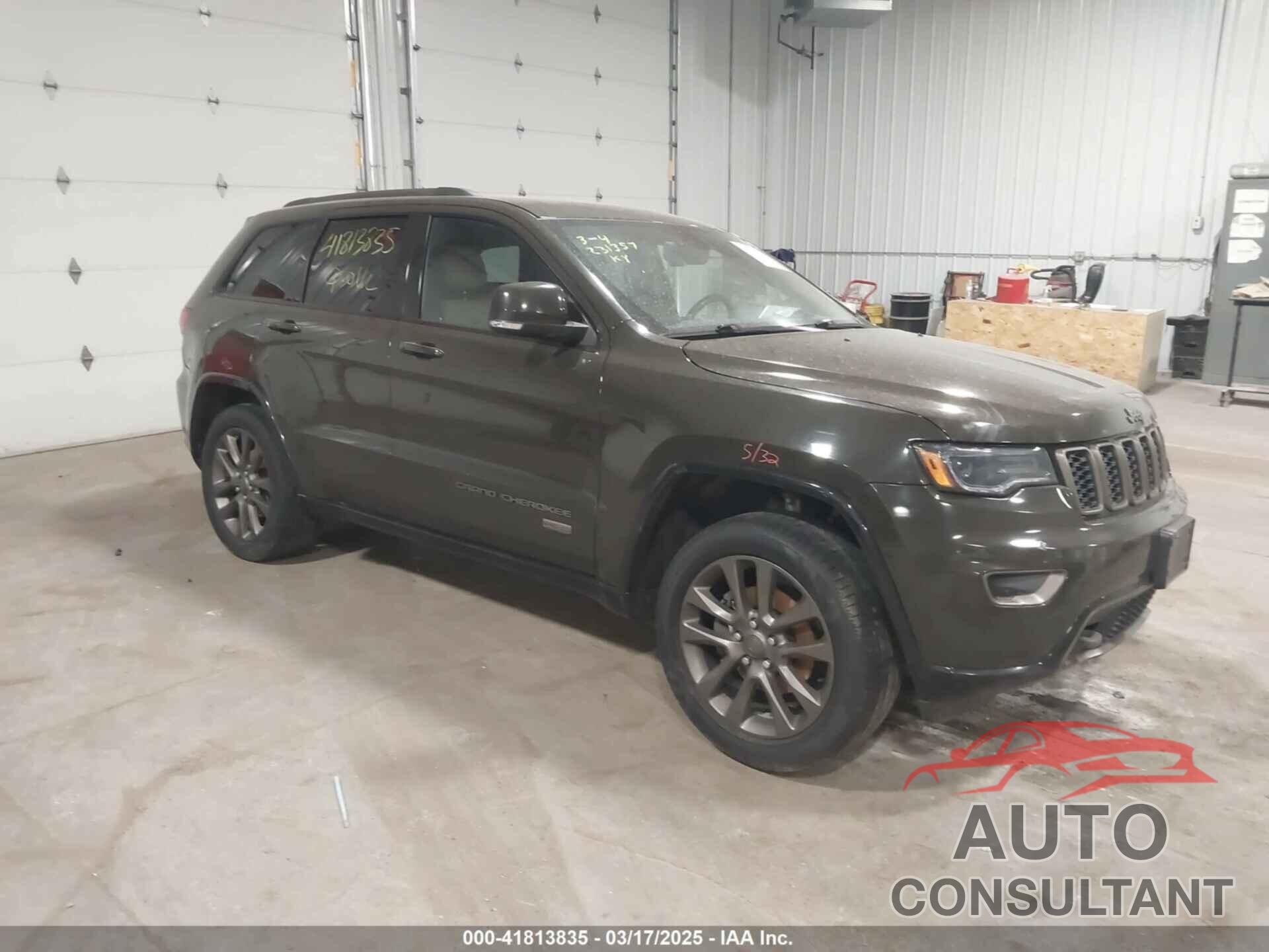 JEEP GRAND CHEROKEE 2016 - 1C4RJFBG6GC489305