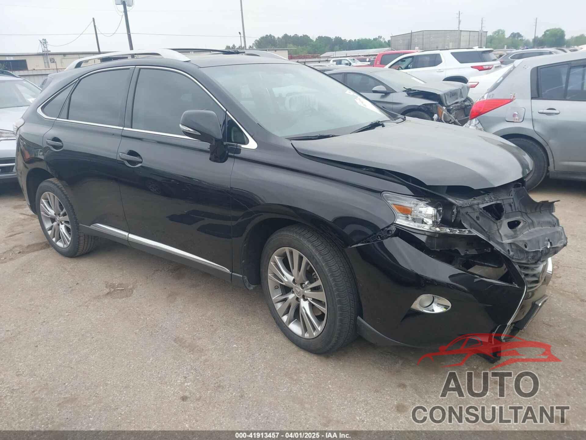 LEXUS RX 350 2013 - 2T2ZK1BA2DC130592