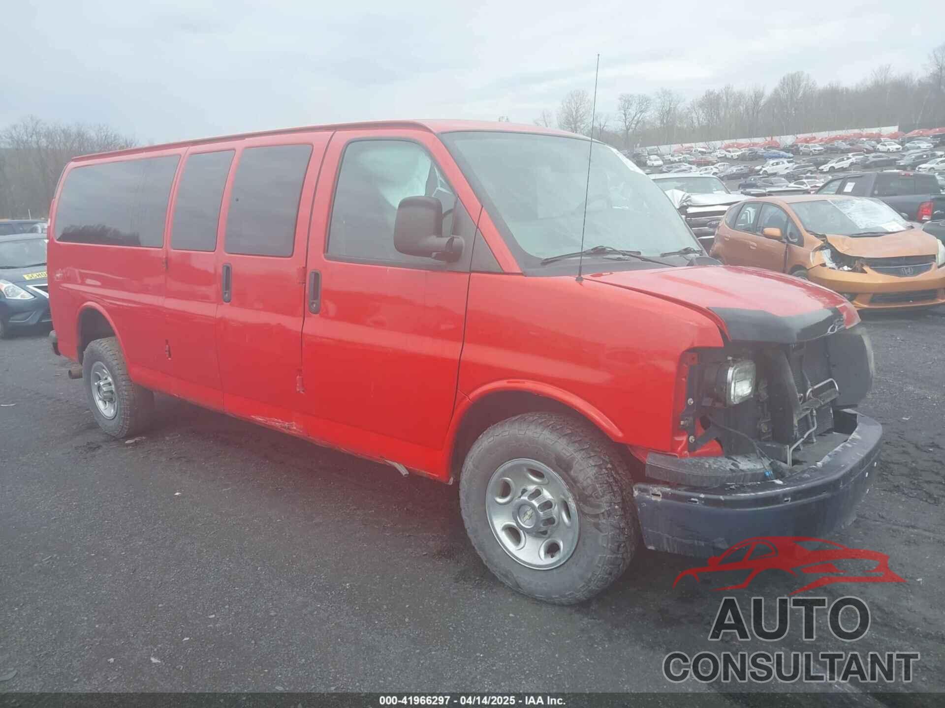 CHEVROLET EXPRESS 3500 2013 - 1GAZGZFA0D1175302